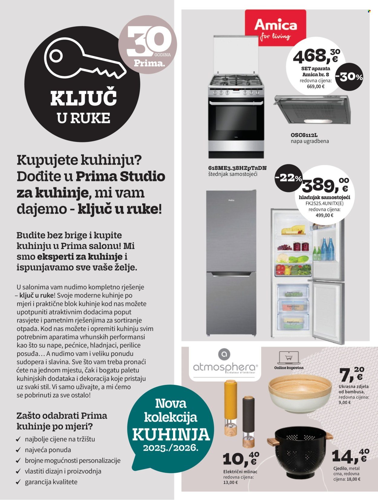 PRIMA katalog - Letak Kuhinje rujan 2025.
