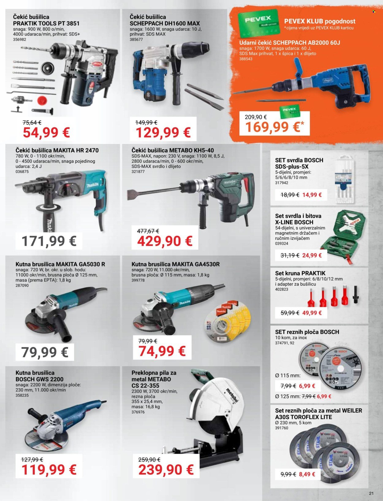 PEVEX katalog - Od četvrtka 28.08.2025.