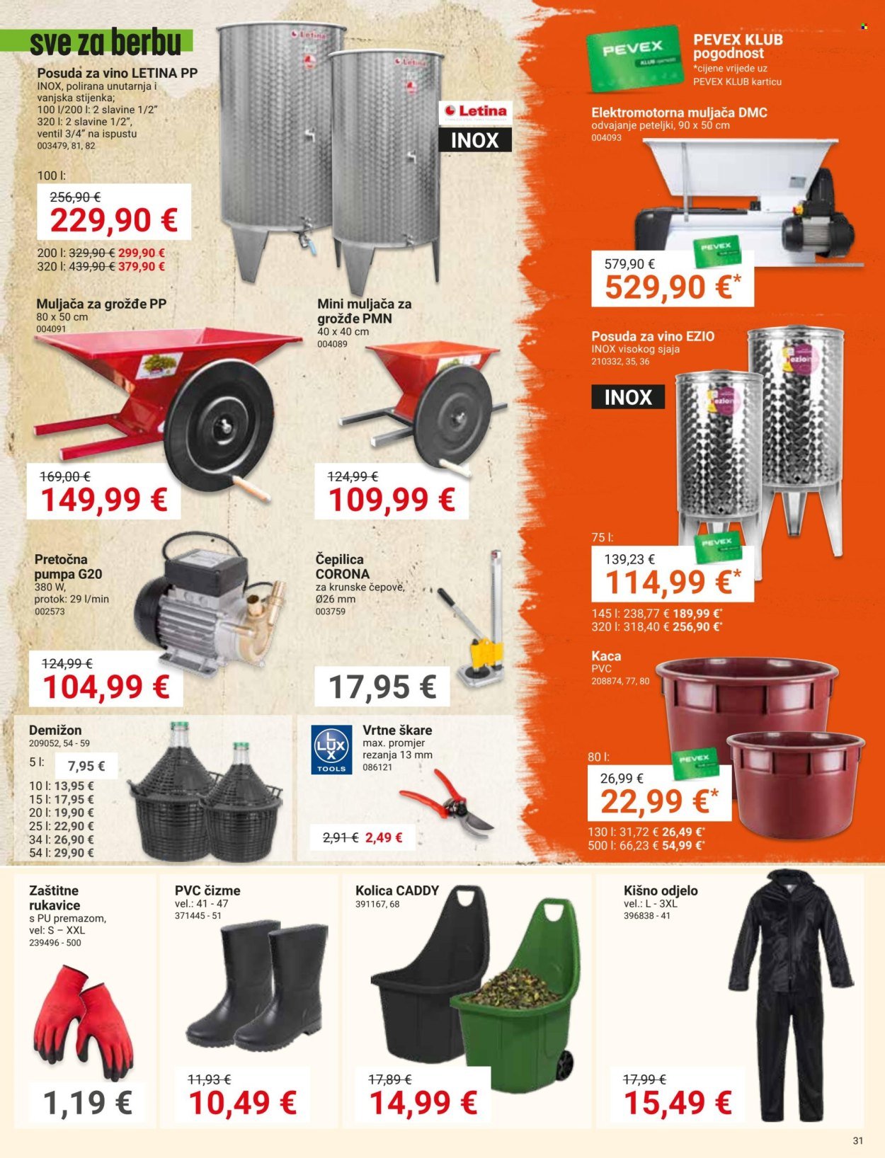 PEVEX katalog - Od četvrtka 28.08.2025.