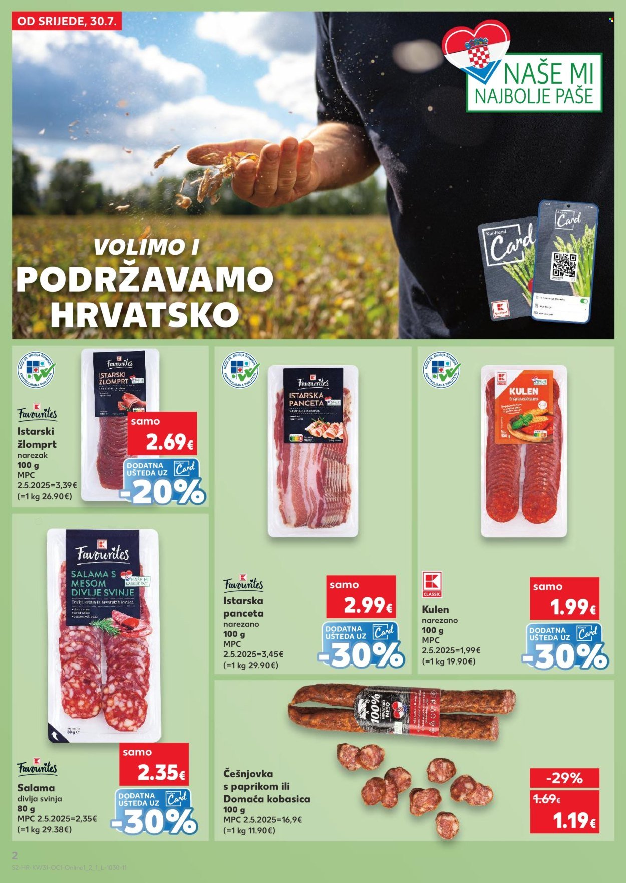 KAUFLAND katalog - Od srijede 30.07.2025.