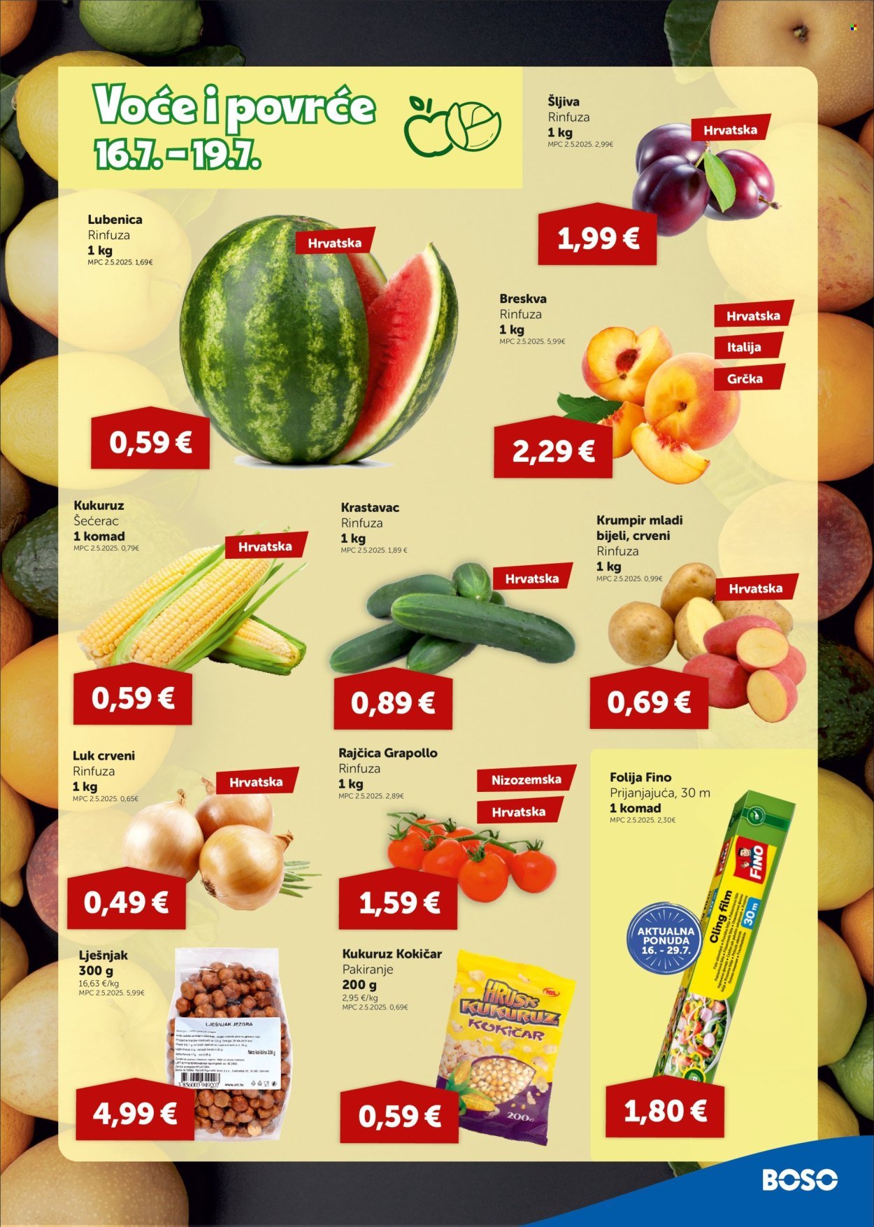 BOSO katalog - Od četvrtka 16.07.2026.