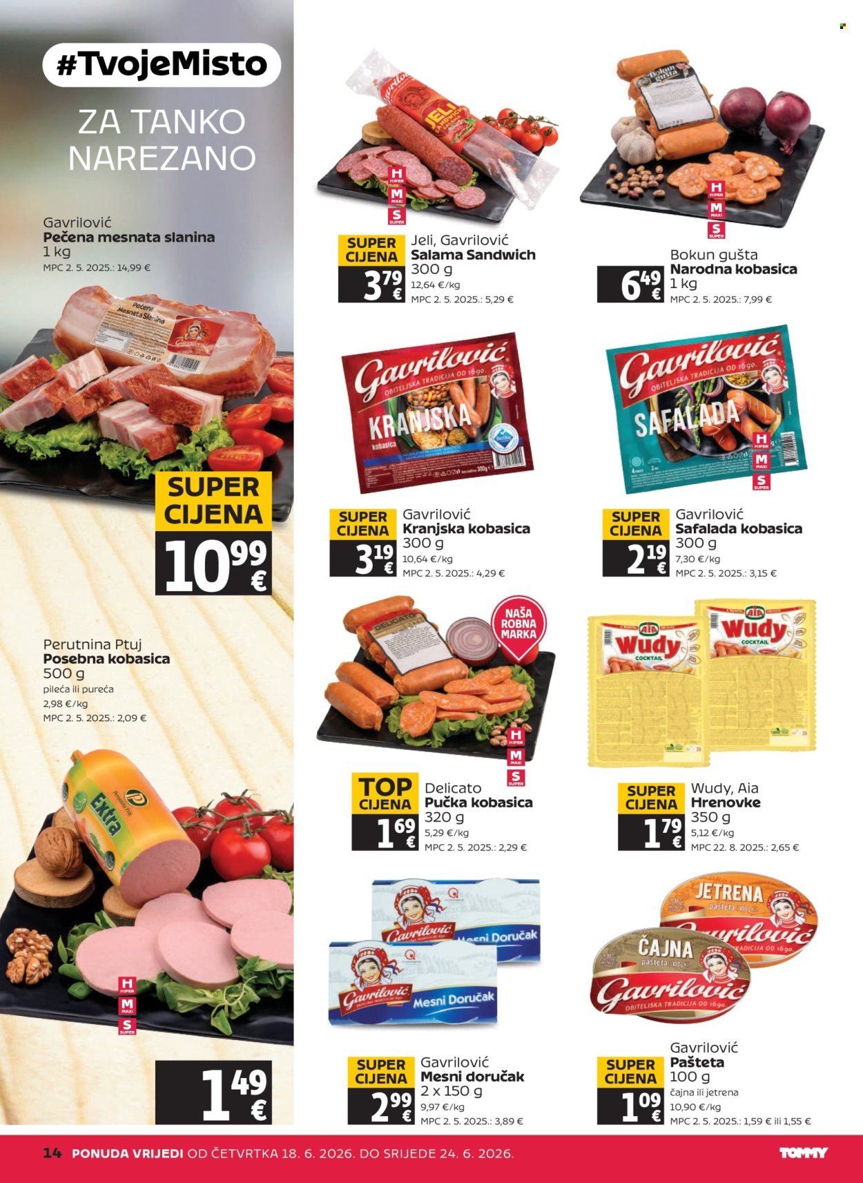 TOMMY katalog - NAJBOLJA MESNICA