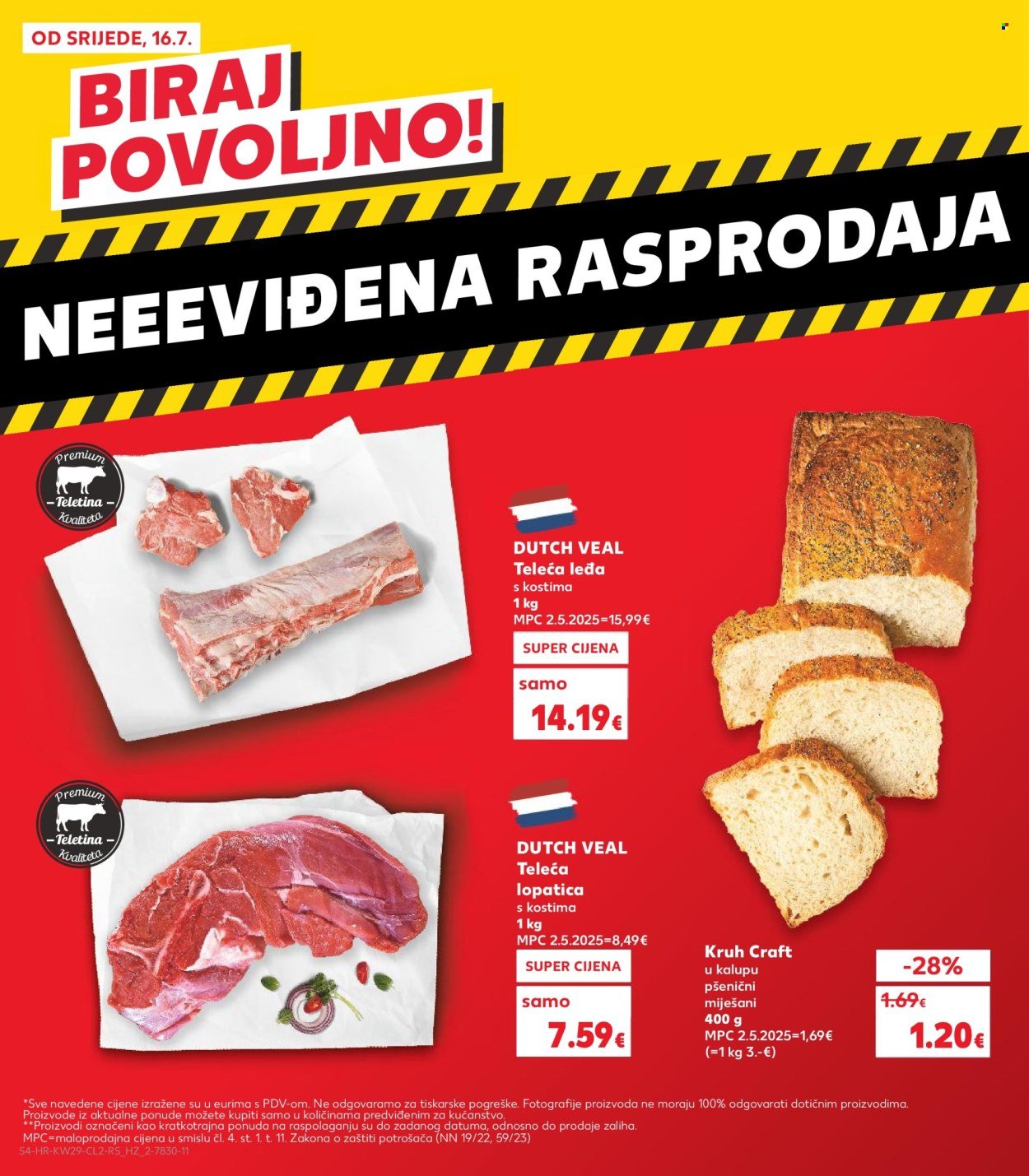 KAUFLAND katalog - Od srijede 16.07.2025.