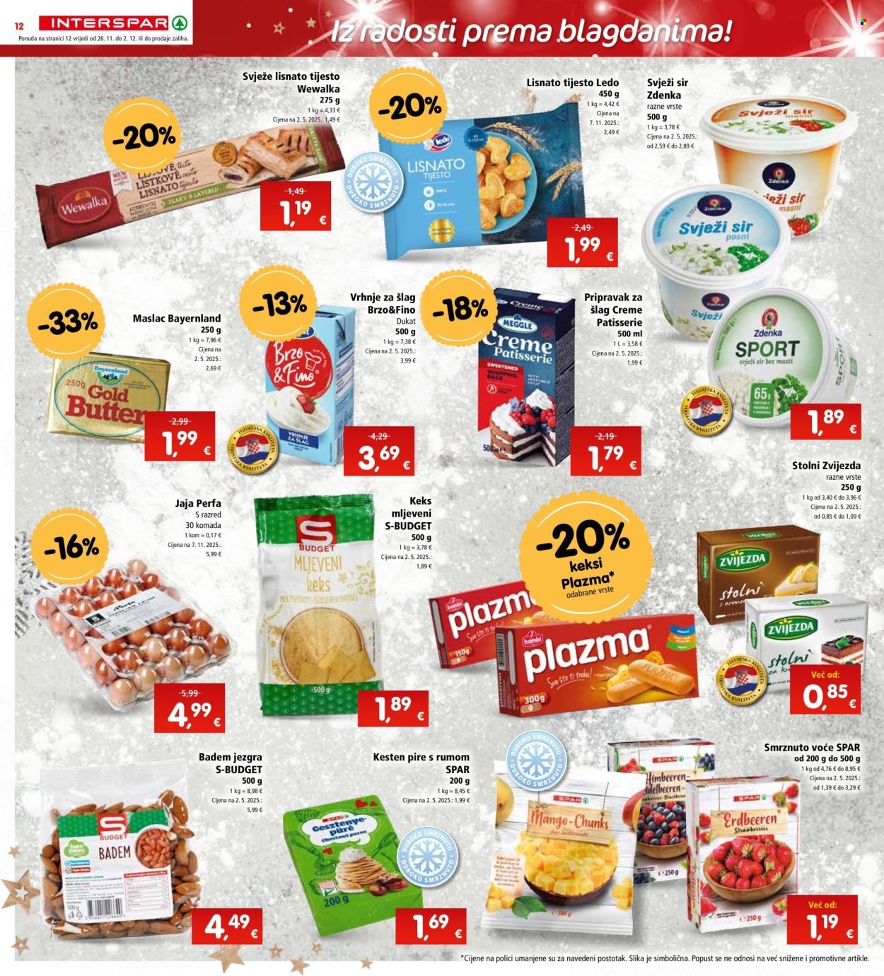 INTERSPAR katalog - Od srijede 26.11.2025.
