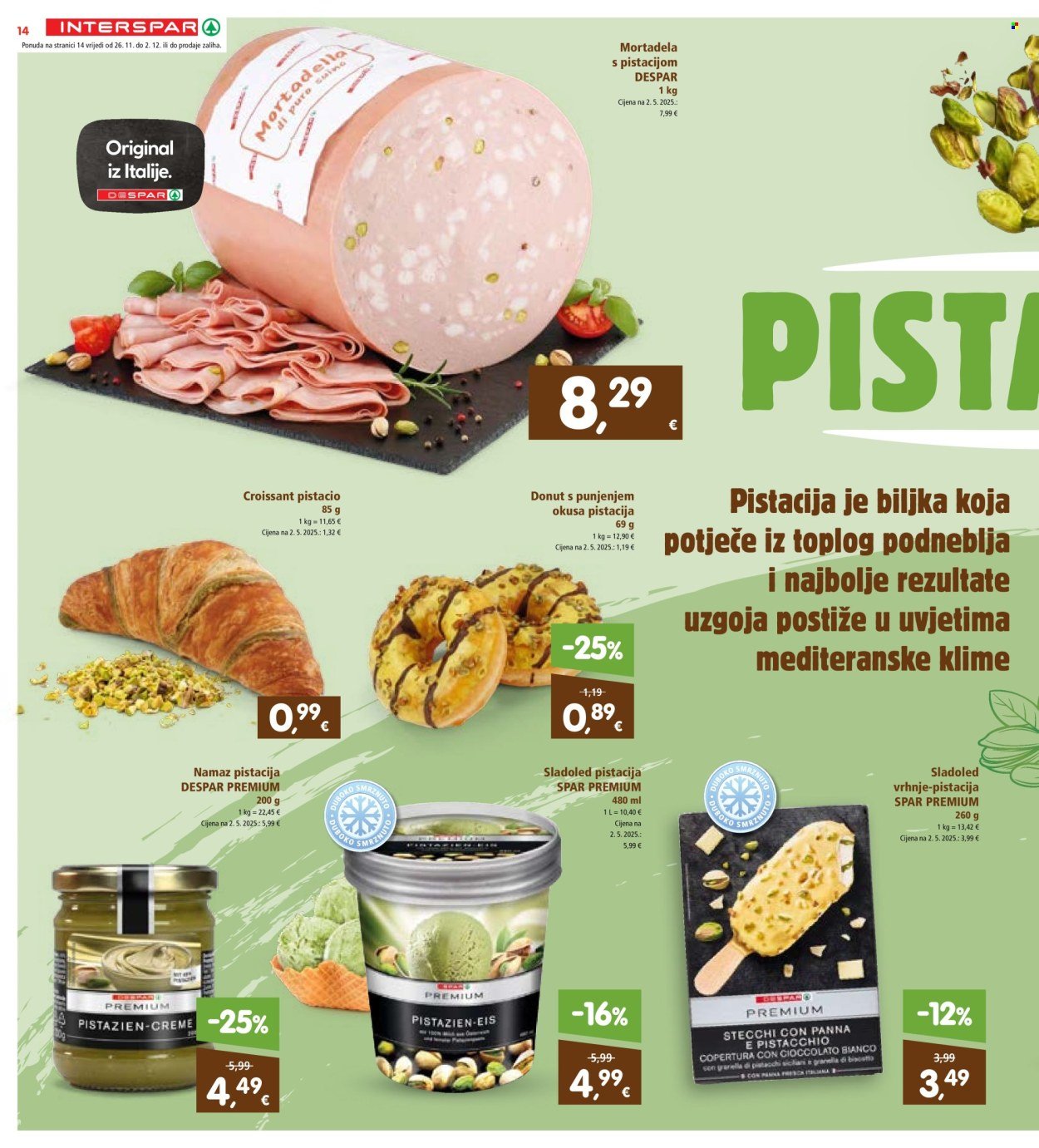 INTERSPAR katalog - Od srijede 26.11.2025.