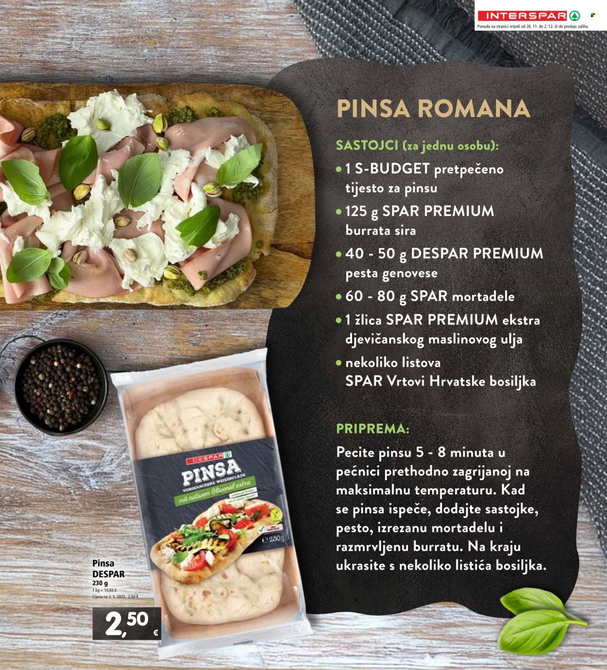 INTERSPAR katalog - Od srijede 26.11.2025.