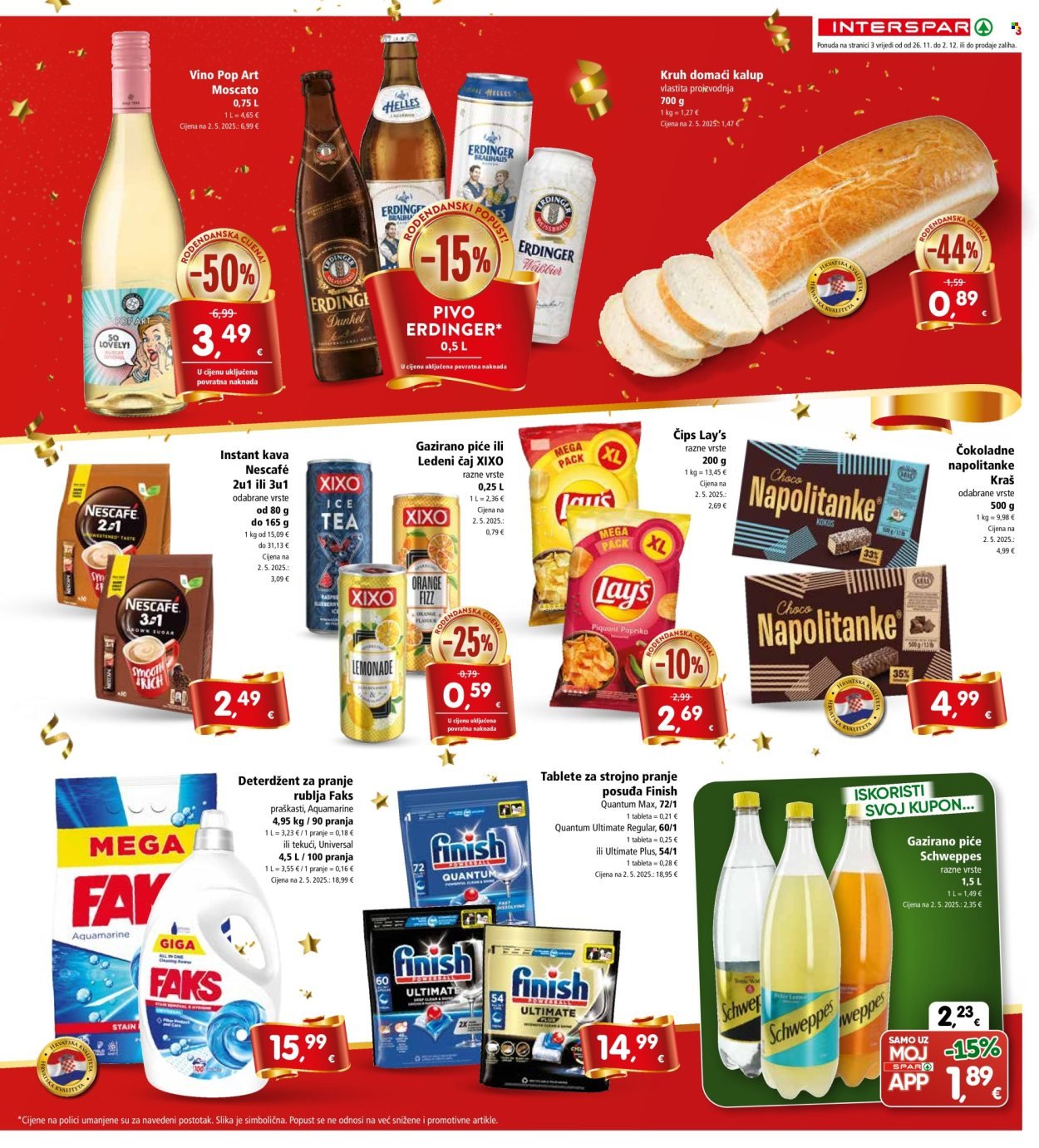 INTERSPAR katalog - Od srijede 26.11.2025.