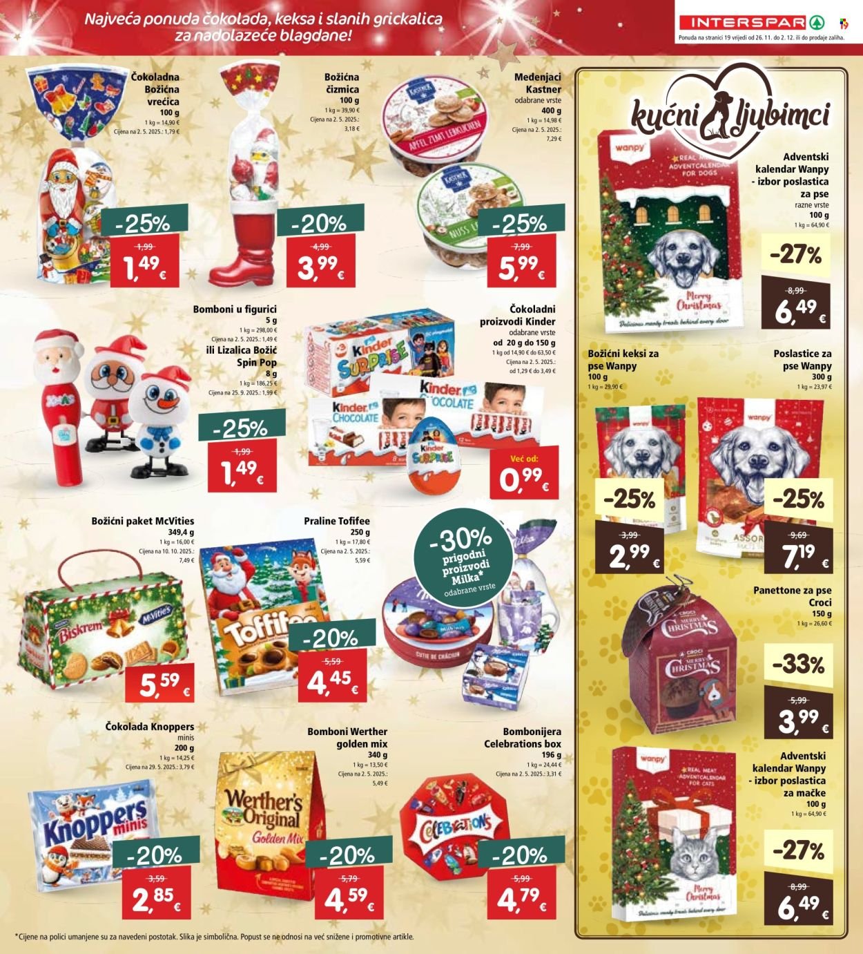 INTERSPAR katalog - Od srijede 26.11.2025.