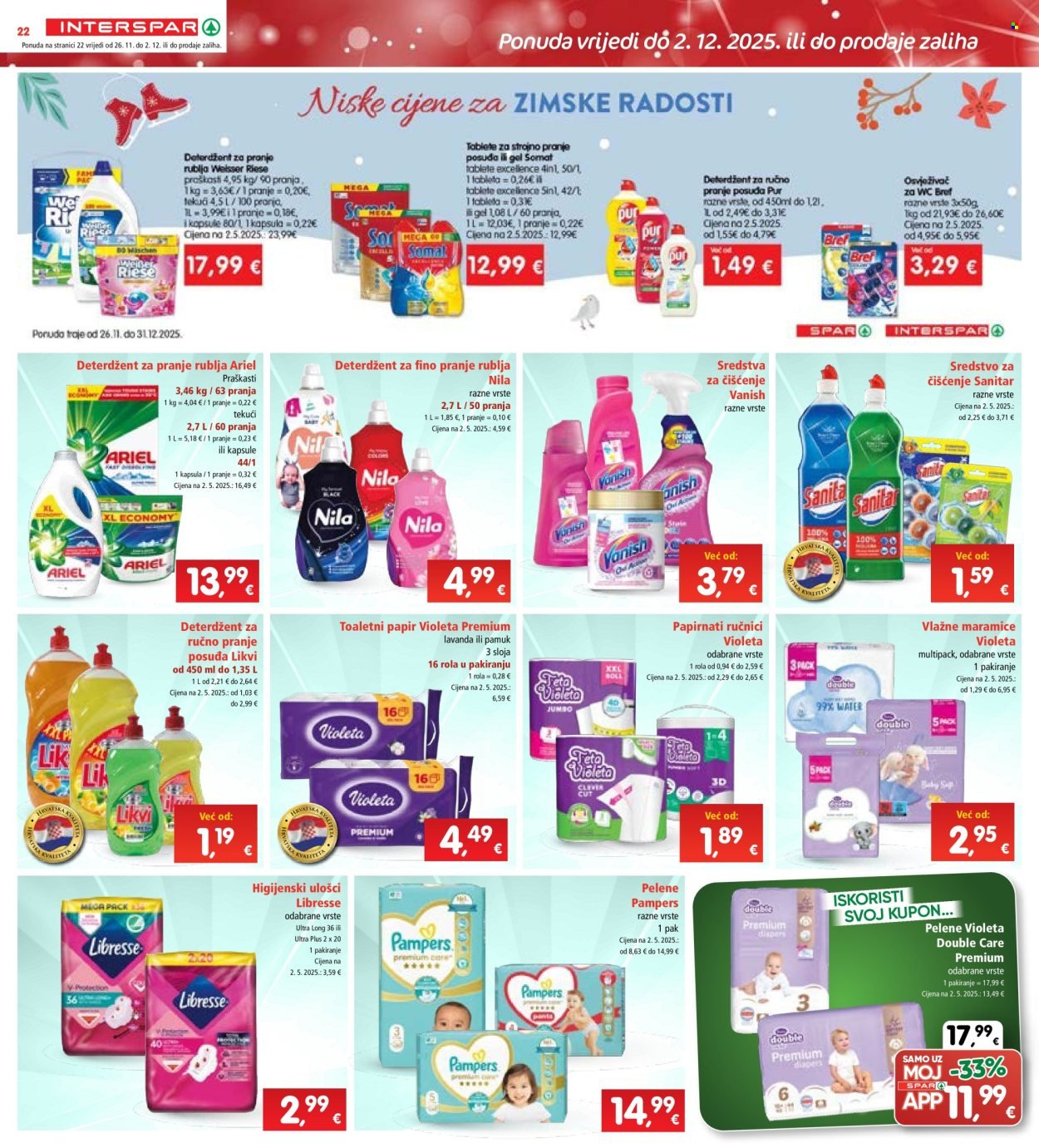 INTERSPAR katalog - Od srijede 26.11.2025.