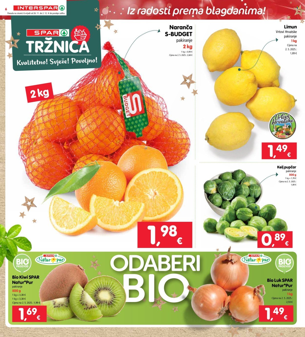INTERSPAR katalog - Od srijede 26.11.2025.