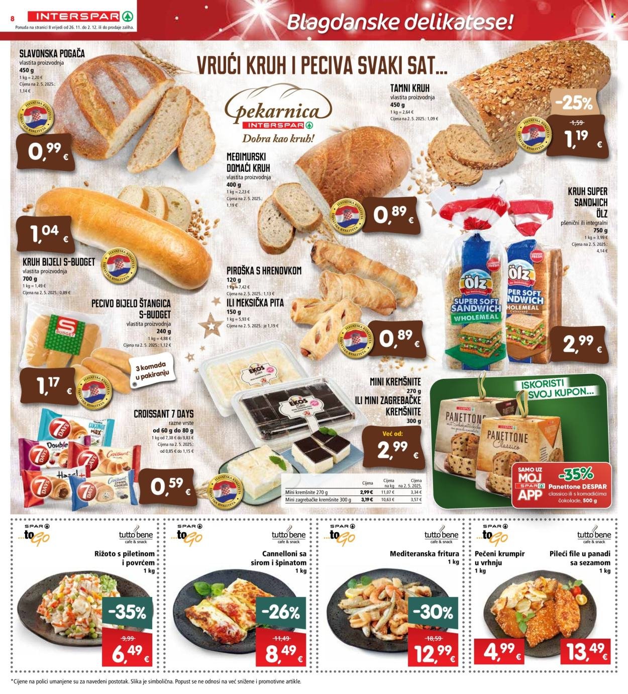 INTERSPAR katalog - Od srijede 26.11.2025.