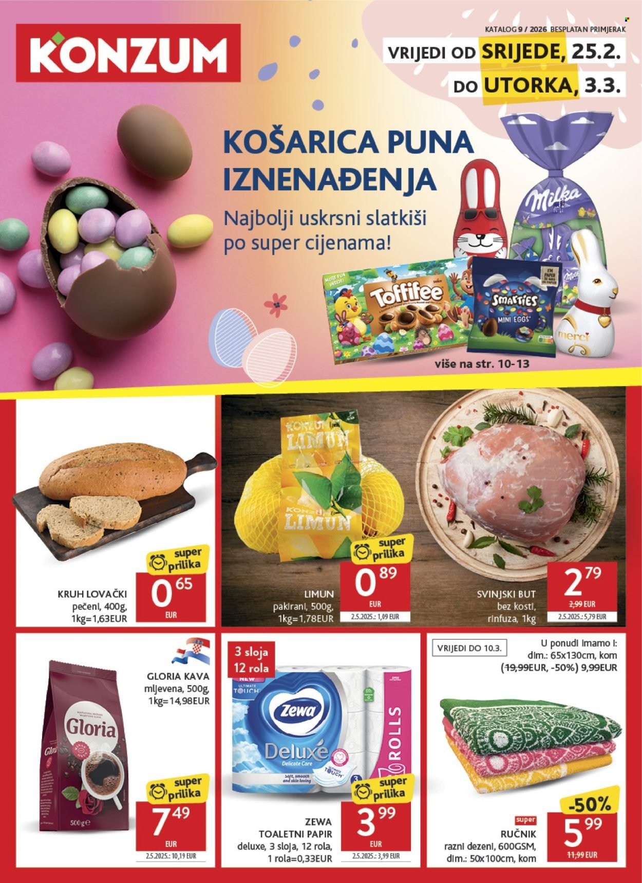 KONZUM katalog - Od srijede 25.02.2026.