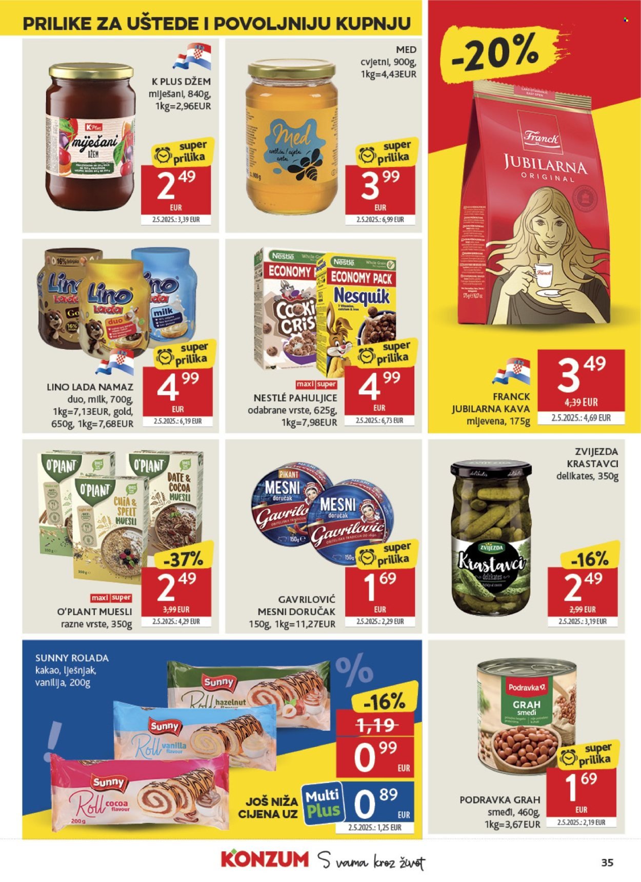 KONZUM katalog - Od srijede 25.02.2026.