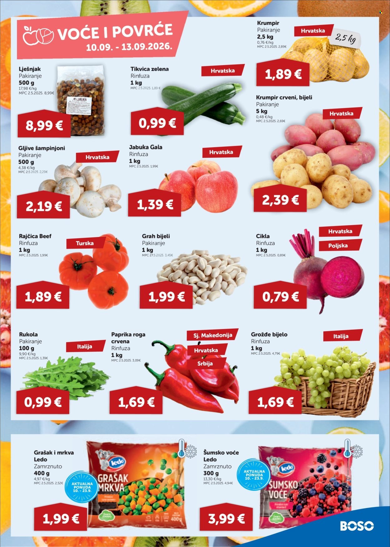 BOSO katalog - Od četvrtka 10.09.2026.