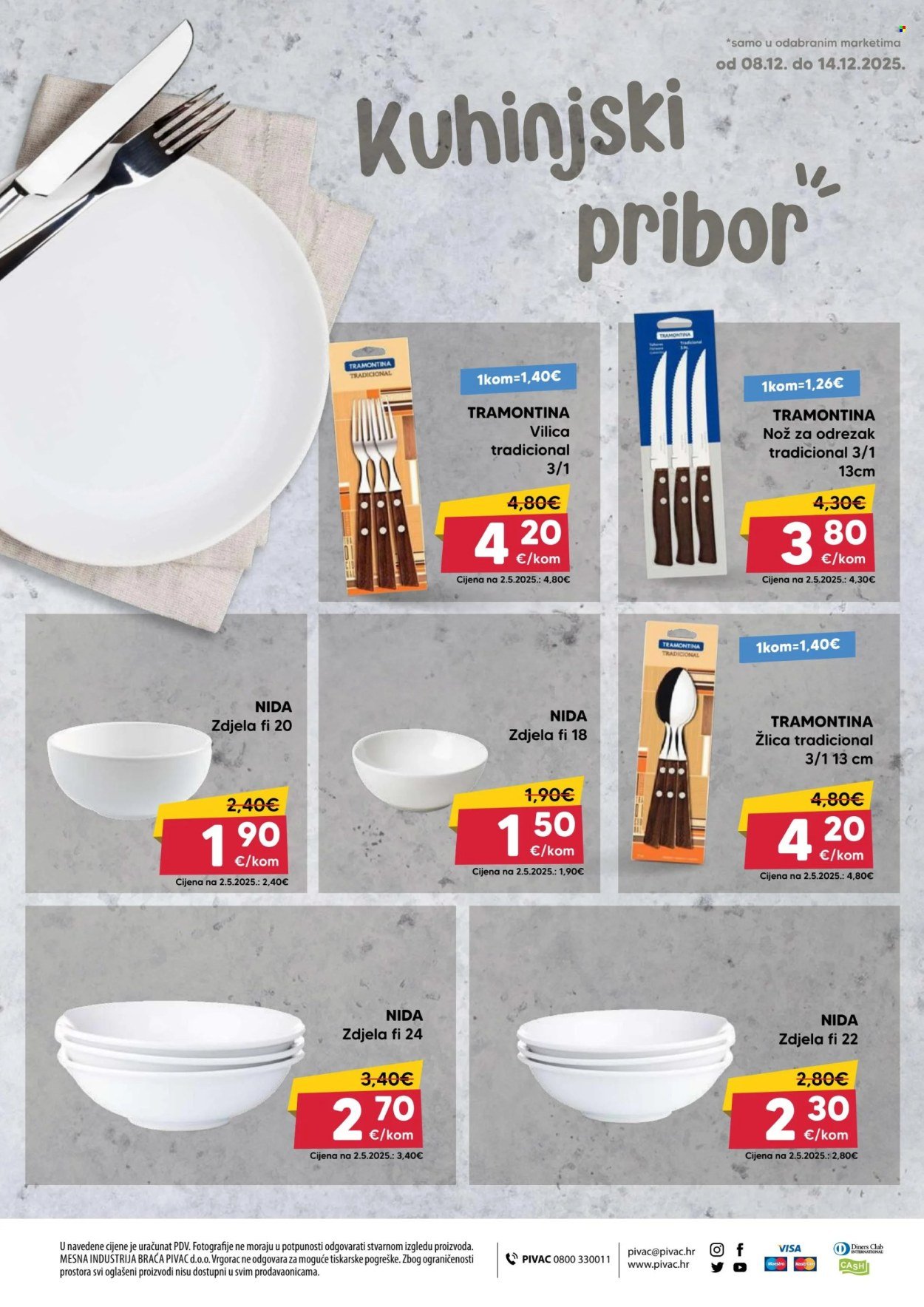 PIVAC katalog - Od ponedeljka 08.12.2025.