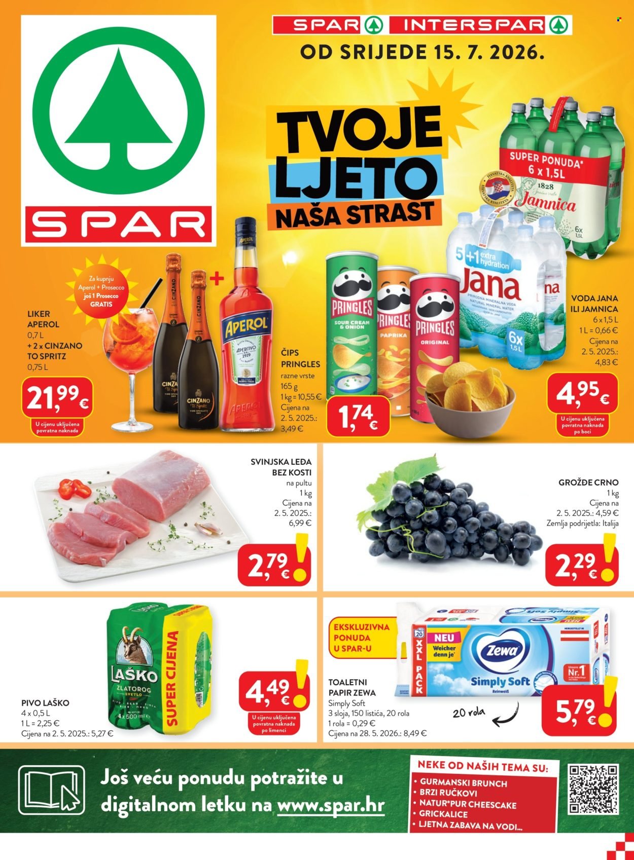 SPAR katalog - Od srijede 15.07.2026.