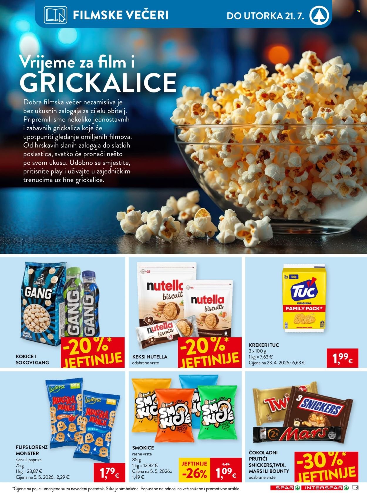 SPAR katalog - Od srijede 15.07.2026.