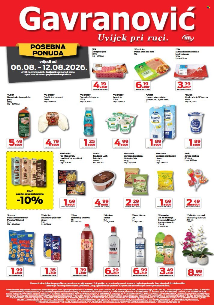 GAVRANOVIĆ katalog - Od četvrtka 06.08.2026.