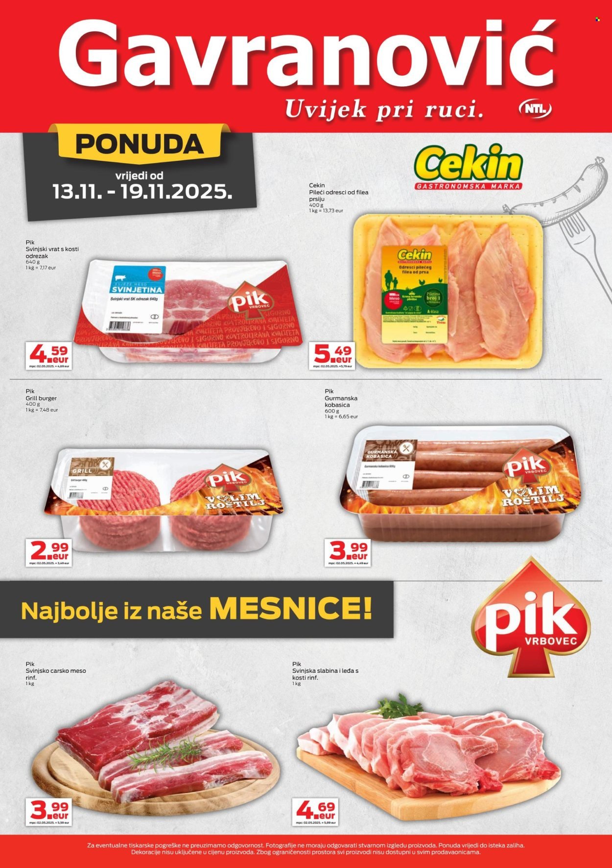 GAVRANOVIĆ katalog - Od četvrtka 13.11.2025.