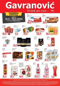 GAVRANOVIĆ katalog - Od četvrtka 13.11.2025.