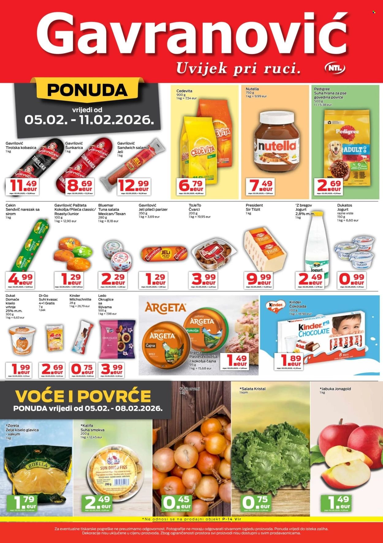 GAVRANOVIĆ katalog - Od četvrtka 05.02.2026.