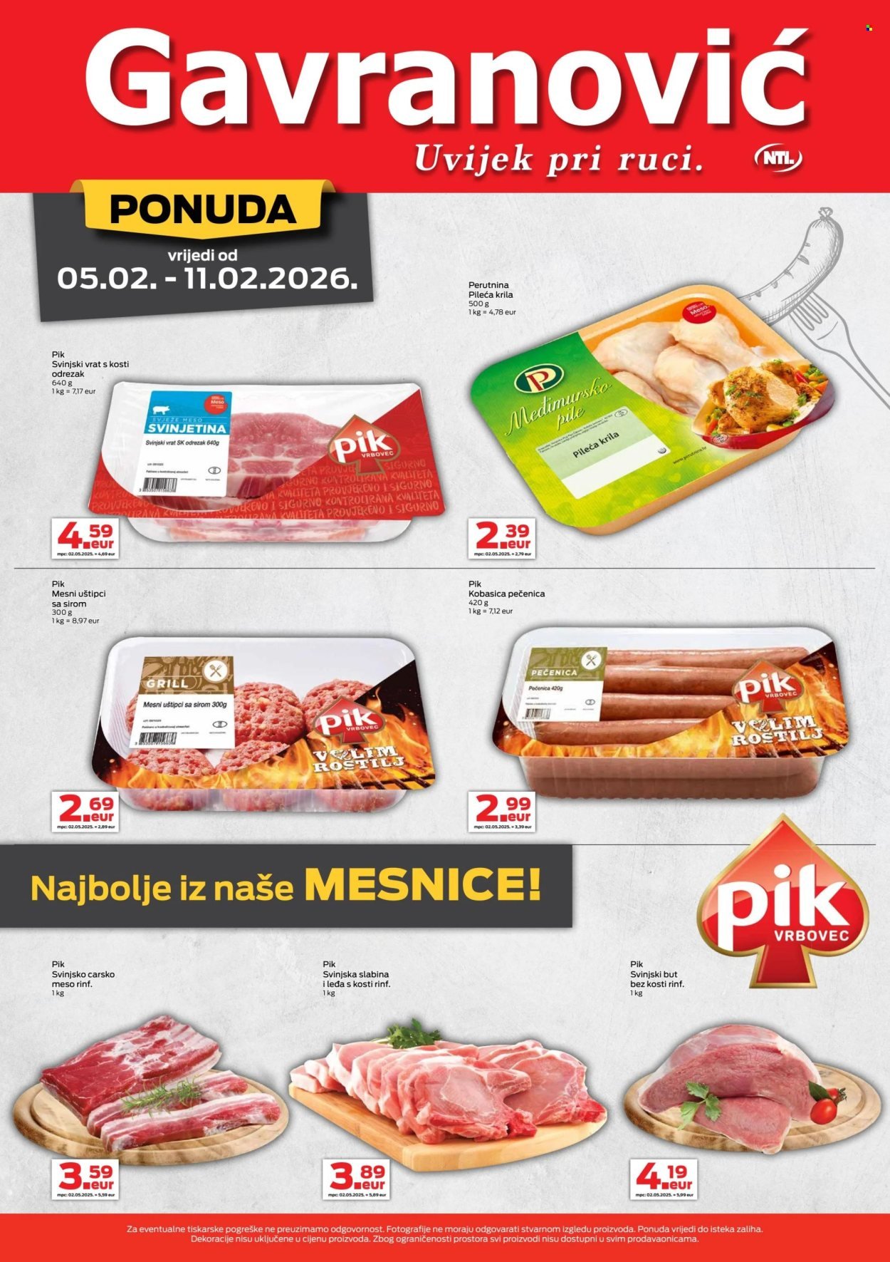 GAVRANOVIĆ katalog - Od četvrtka 05.02.2026.