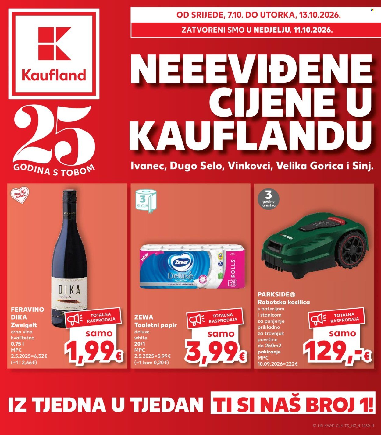 KAUFLAND katalog - Od srijede 07.10.2026.