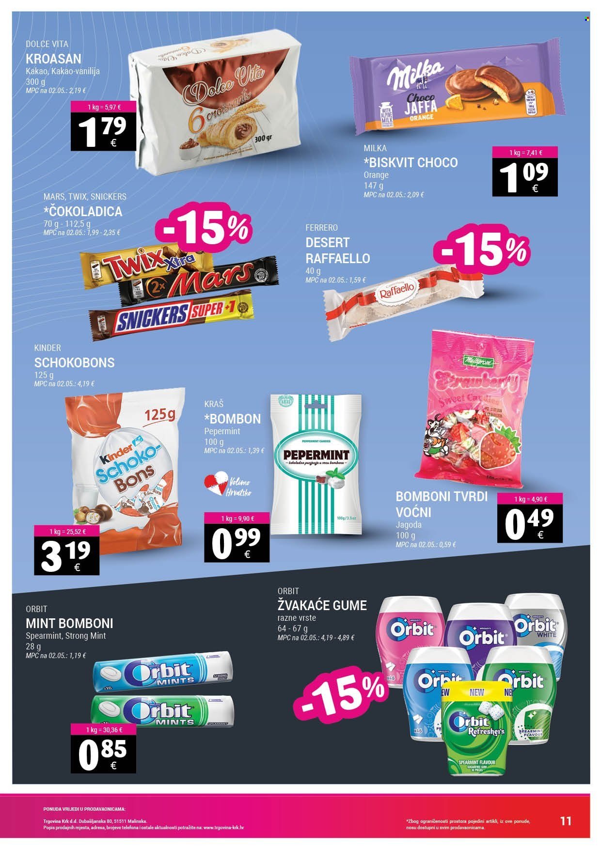 TRGOVINA KRK katalog - Od subote 16.08.2025.