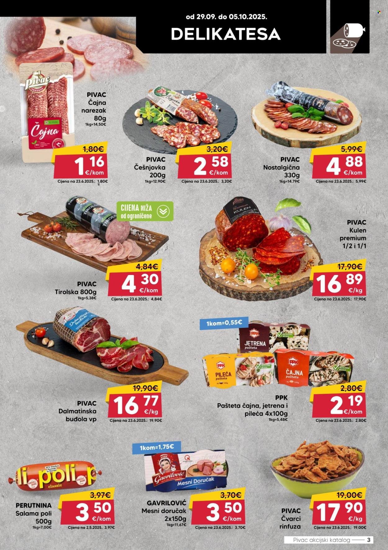 PIVAC katalog - Od ponedeljka 29.09.2025.