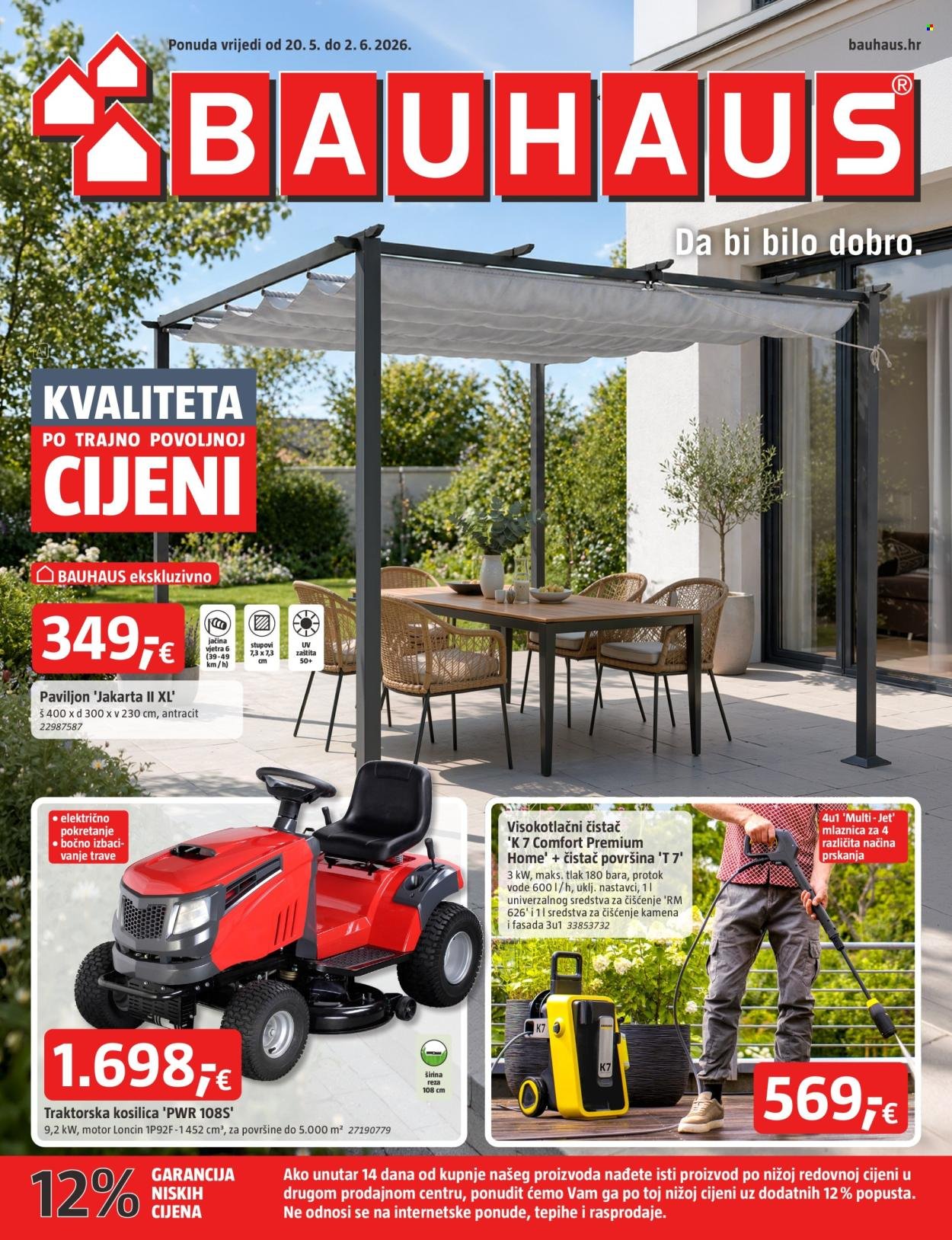 BAUHAUS katalog - Letak Svibanj 2026