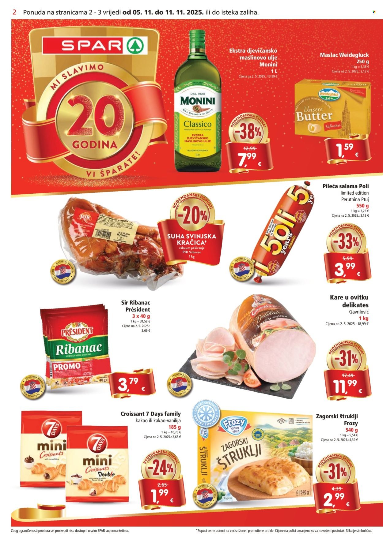 SPAR katalog - Od srijede 05.11.2025.