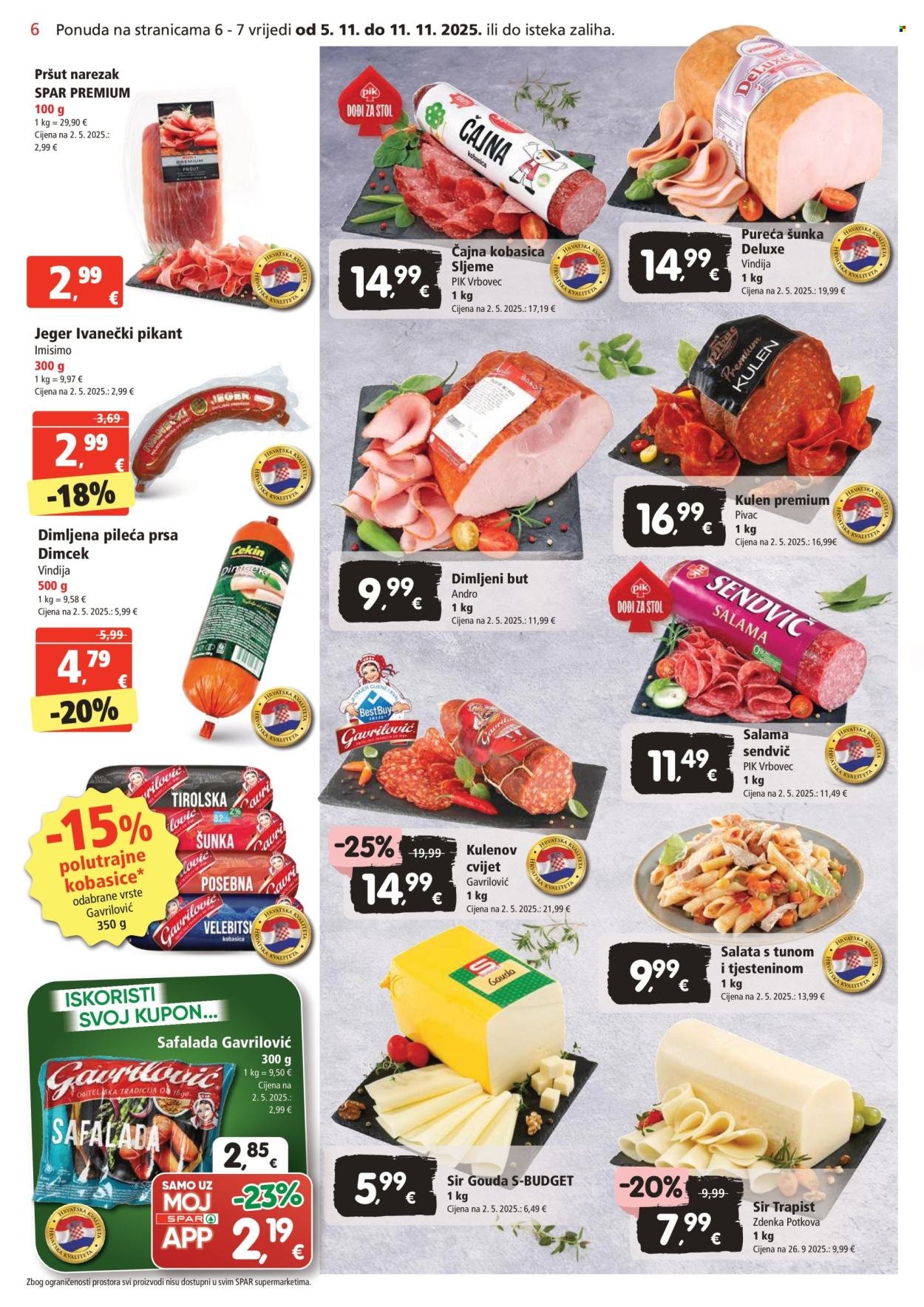SPAR katalog - Od srijede 05.11.2025.