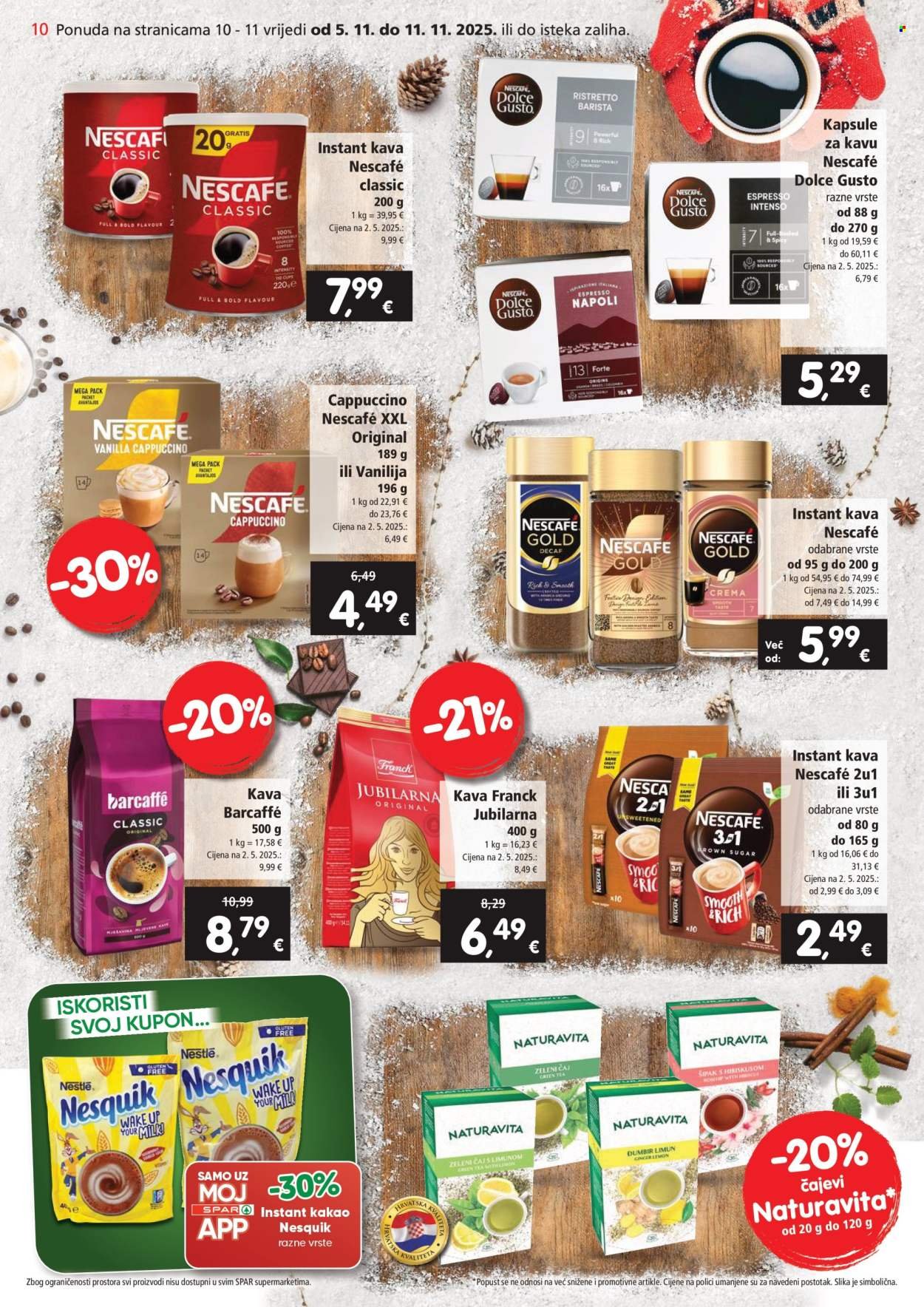 SPAR katalog - Od srijede 05.11.2025.