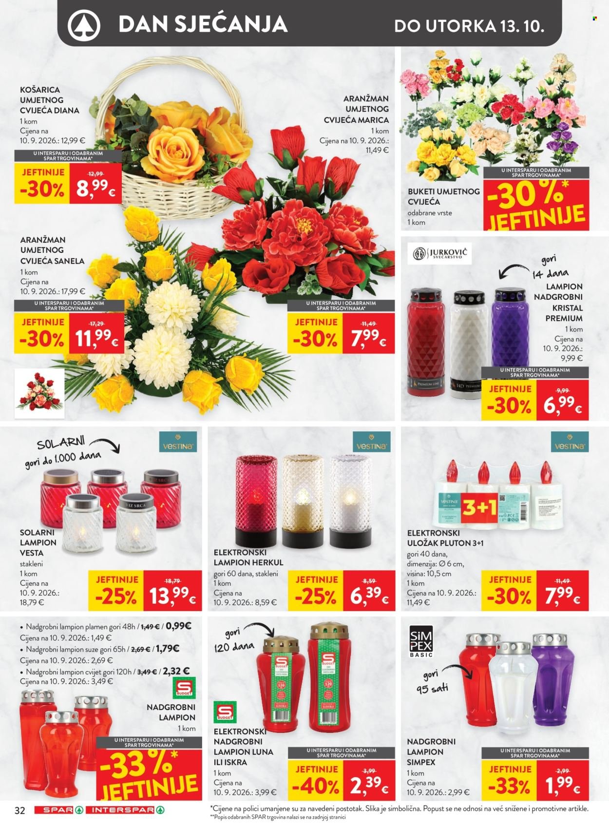 SPAR katalog - Od srijede 30.09.2026.
