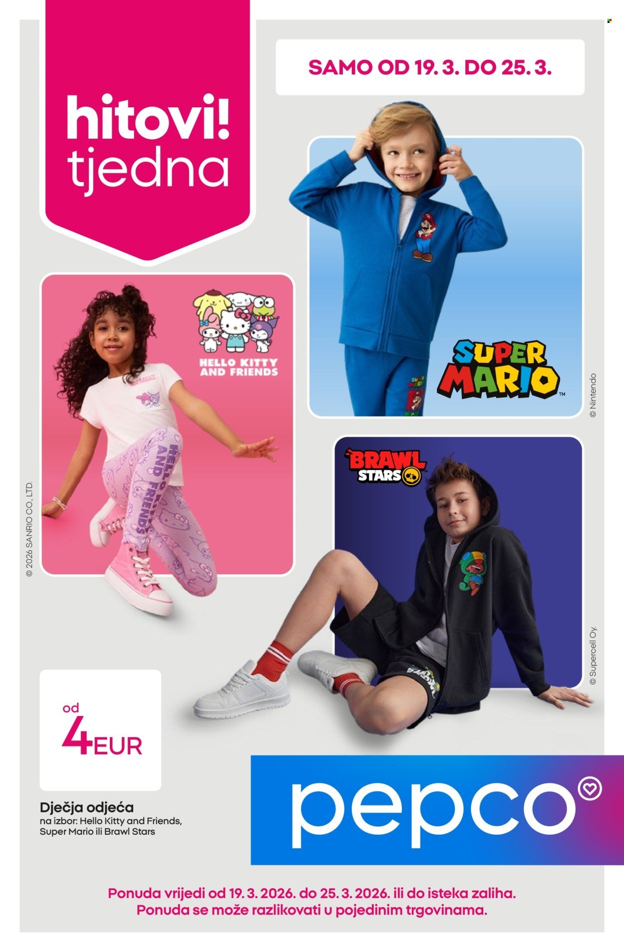 PEPCO katalog - Odjeća po licencama