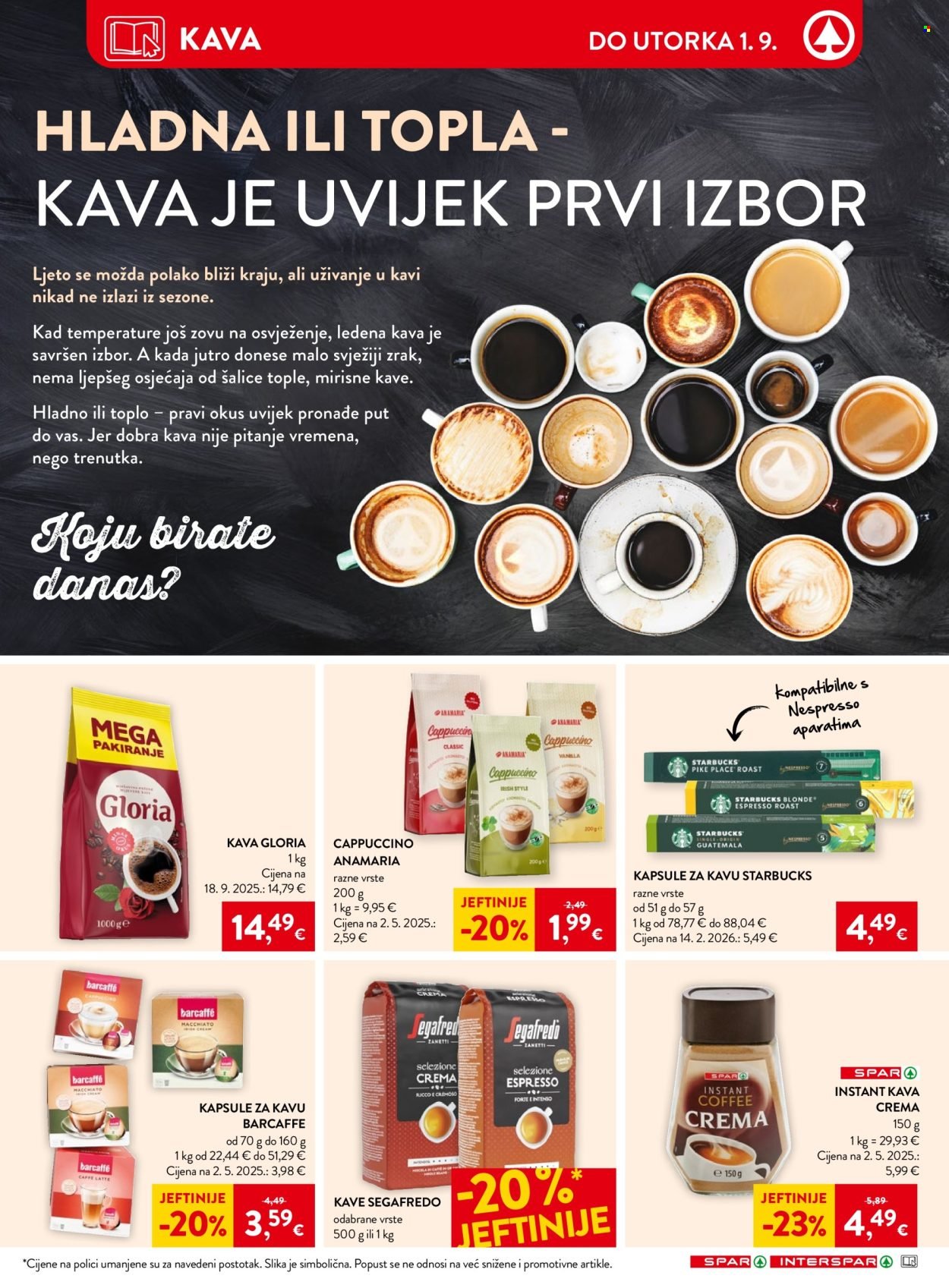 INTERSPAR katalog - UŠPARAJ U SPARU