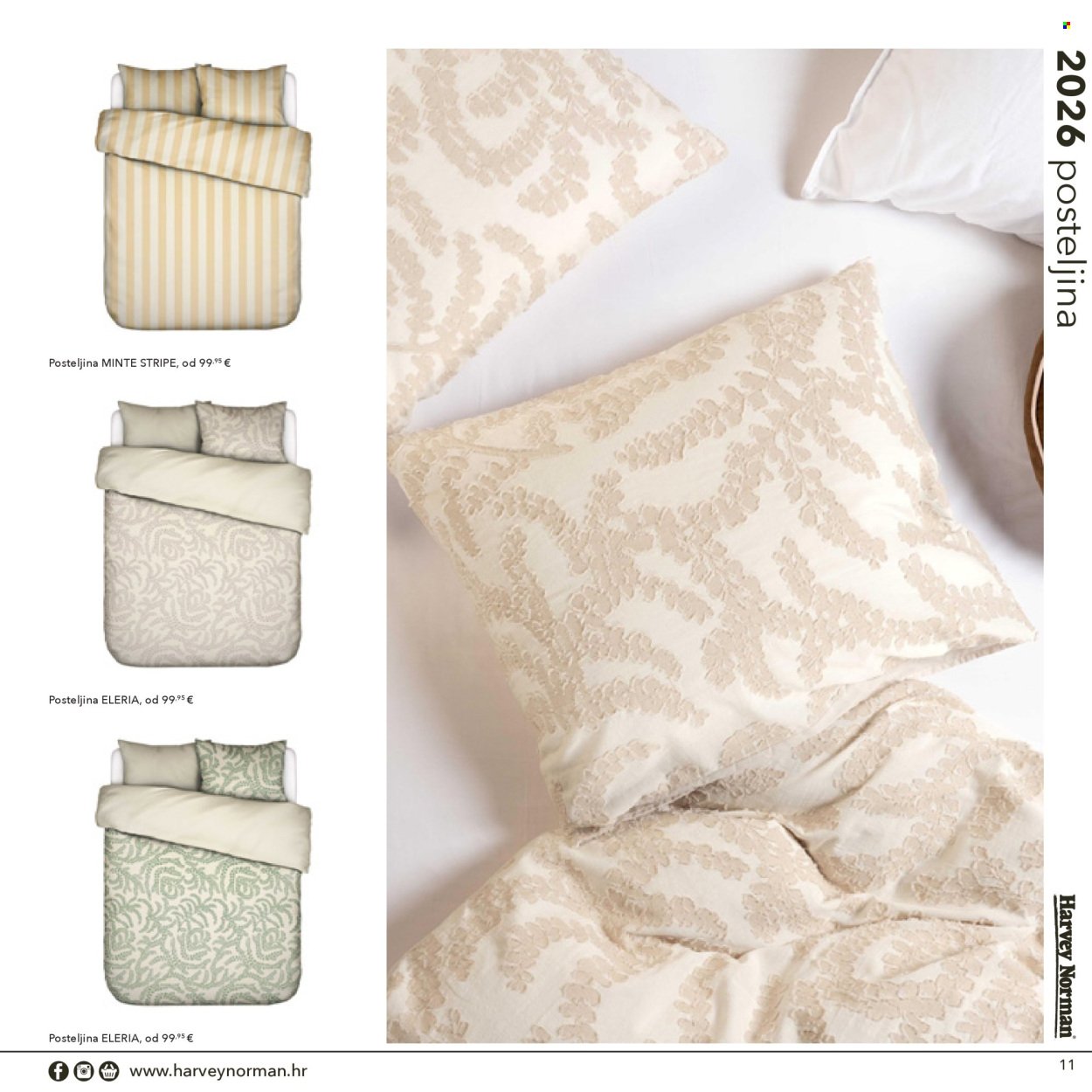 HARVEY NORMAN katalog - Nova kolekcija posteljina 2026. Svježe. Šareno. Udobno