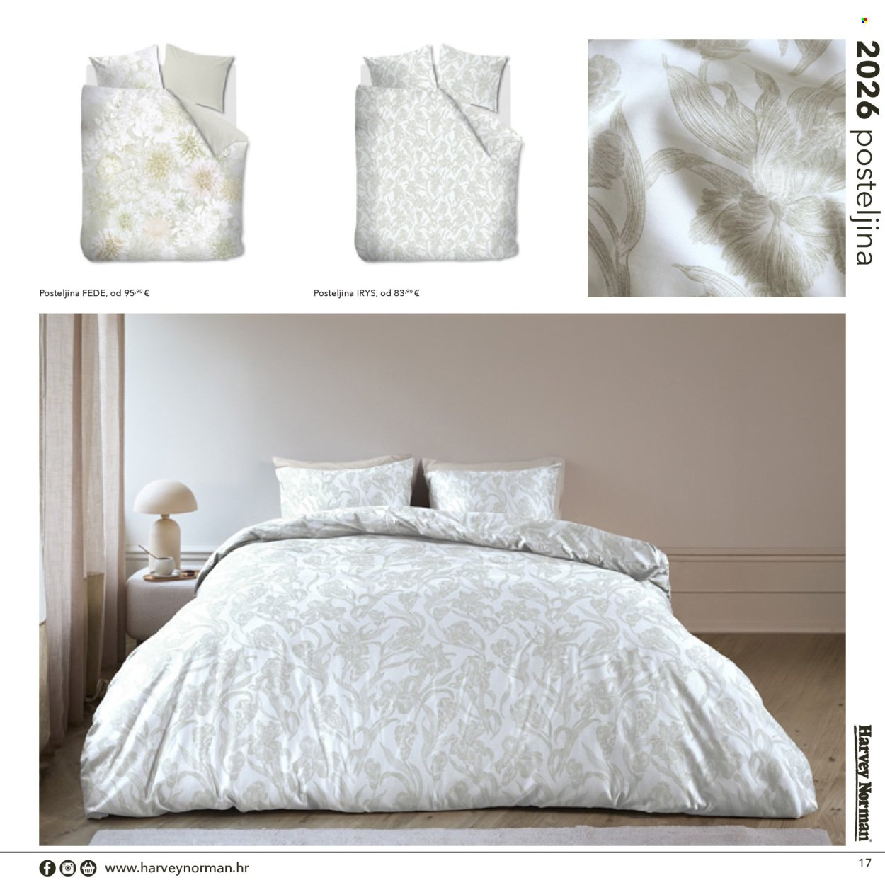 HARVEY NORMAN katalog - Nova kolekcija posteljina 2026. Svježe. Šareno. Udobno