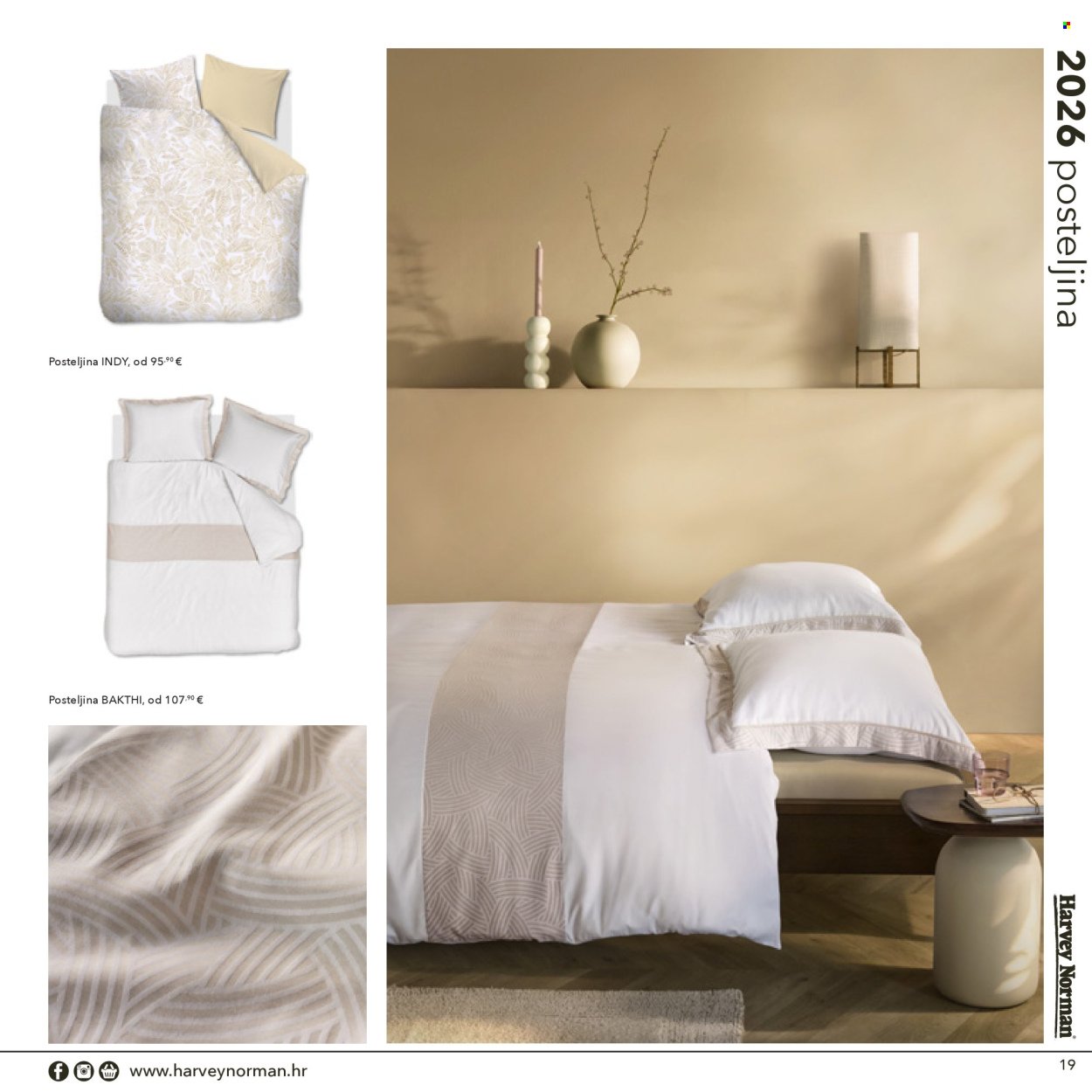 HARVEY NORMAN katalog - Nova kolekcija posteljina 2026. Svježe. Šareno. Udobno