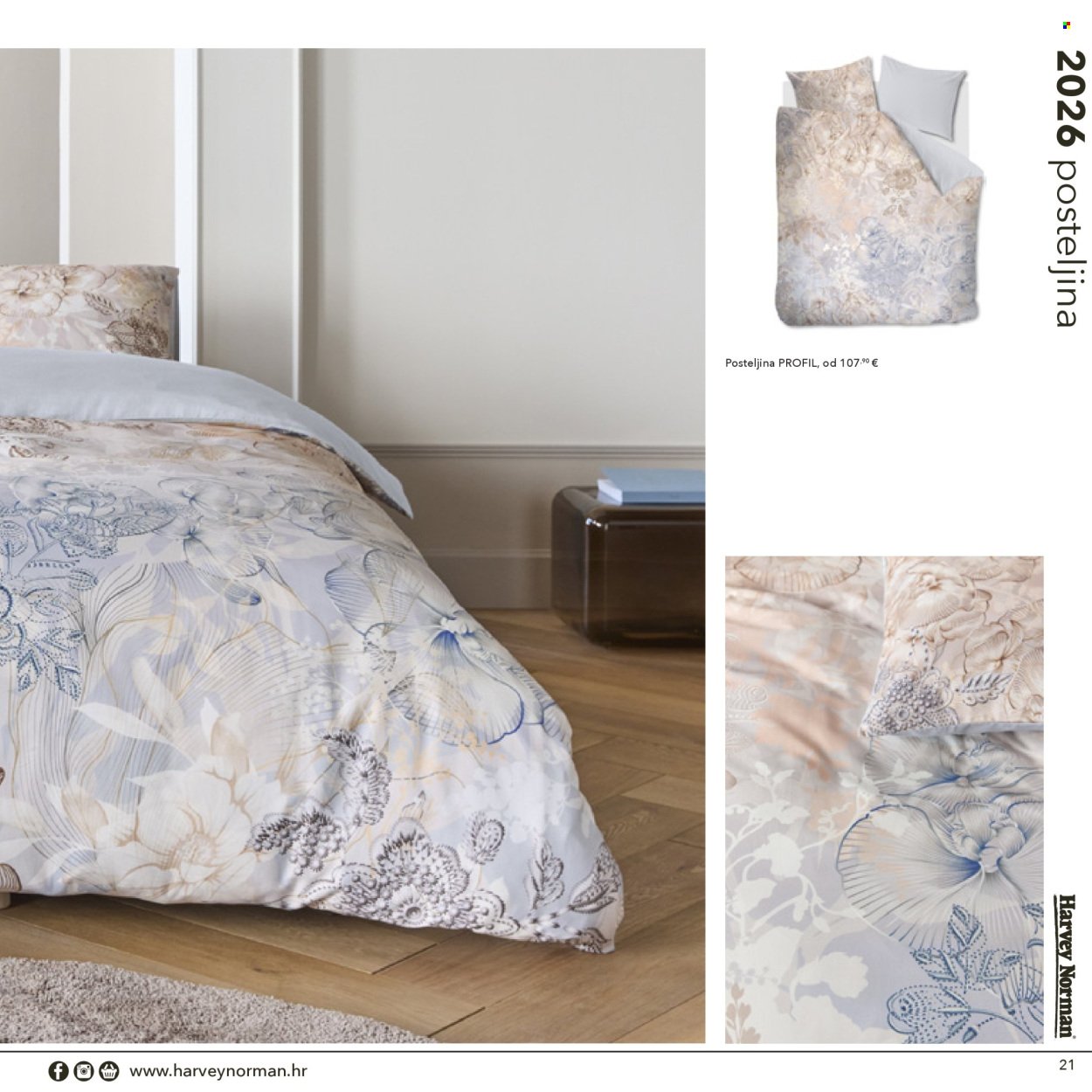 HARVEY NORMAN katalog - Nova kolekcija posteljina 2026. Svježe. Šareno. Udobno