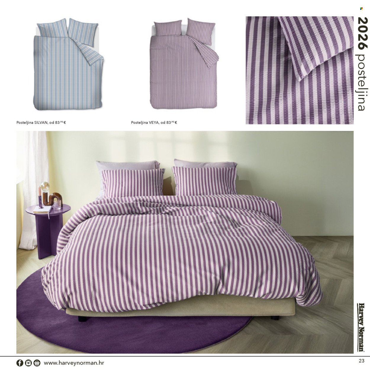 HARVEY NORMAN katalog - Nova kolekcija posteljina 2026. Svježe. Šareno. Udobno
