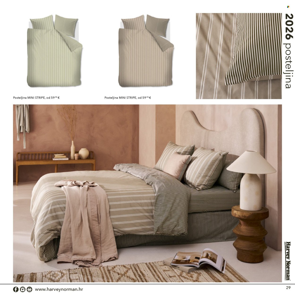 HARVEY NORMAN katalog - Nova kolekcija posteljina 2026. Svježe. Šareno. Udobno