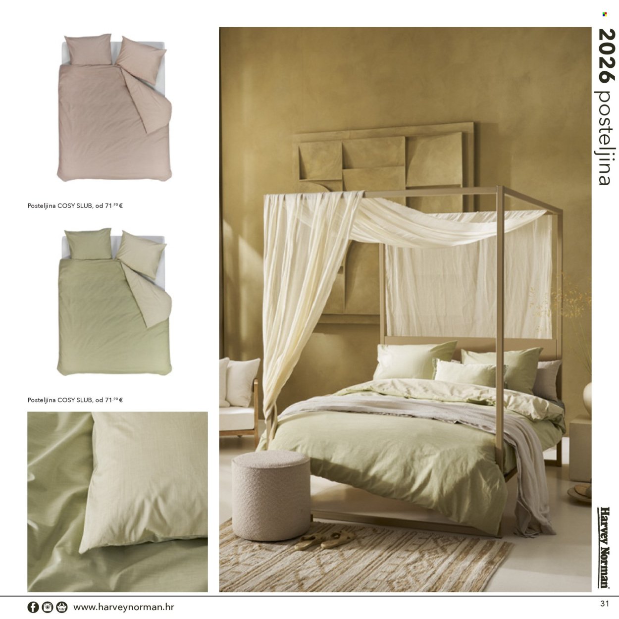 HARVEY NORMAN katalog - Nova kolekcija posteljina 2026. Svježe. Šareno. Udobno