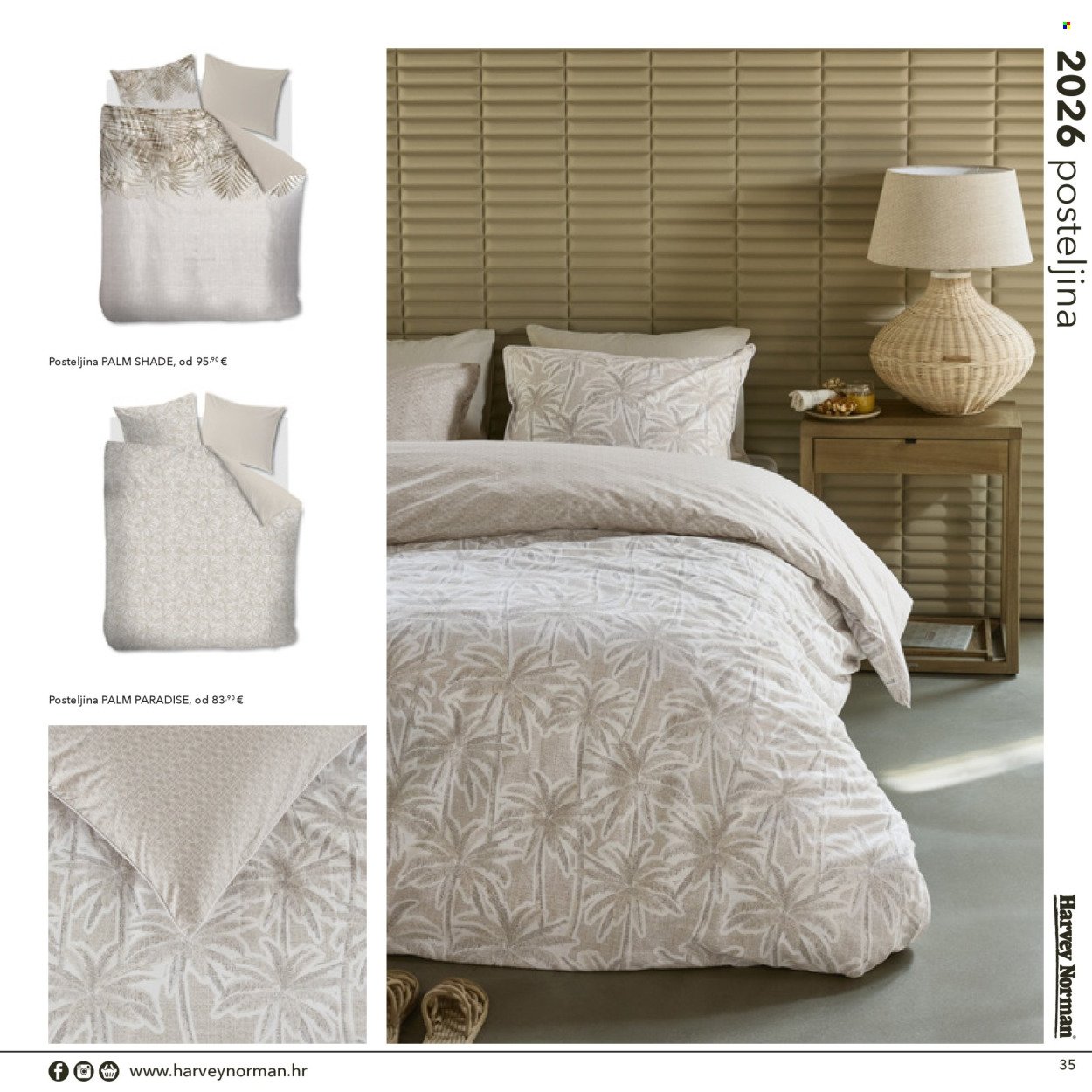 HARVEY NORMAN katalog - Nova kolekcija posteljina 2026. Svježe. Šareno. Udobno