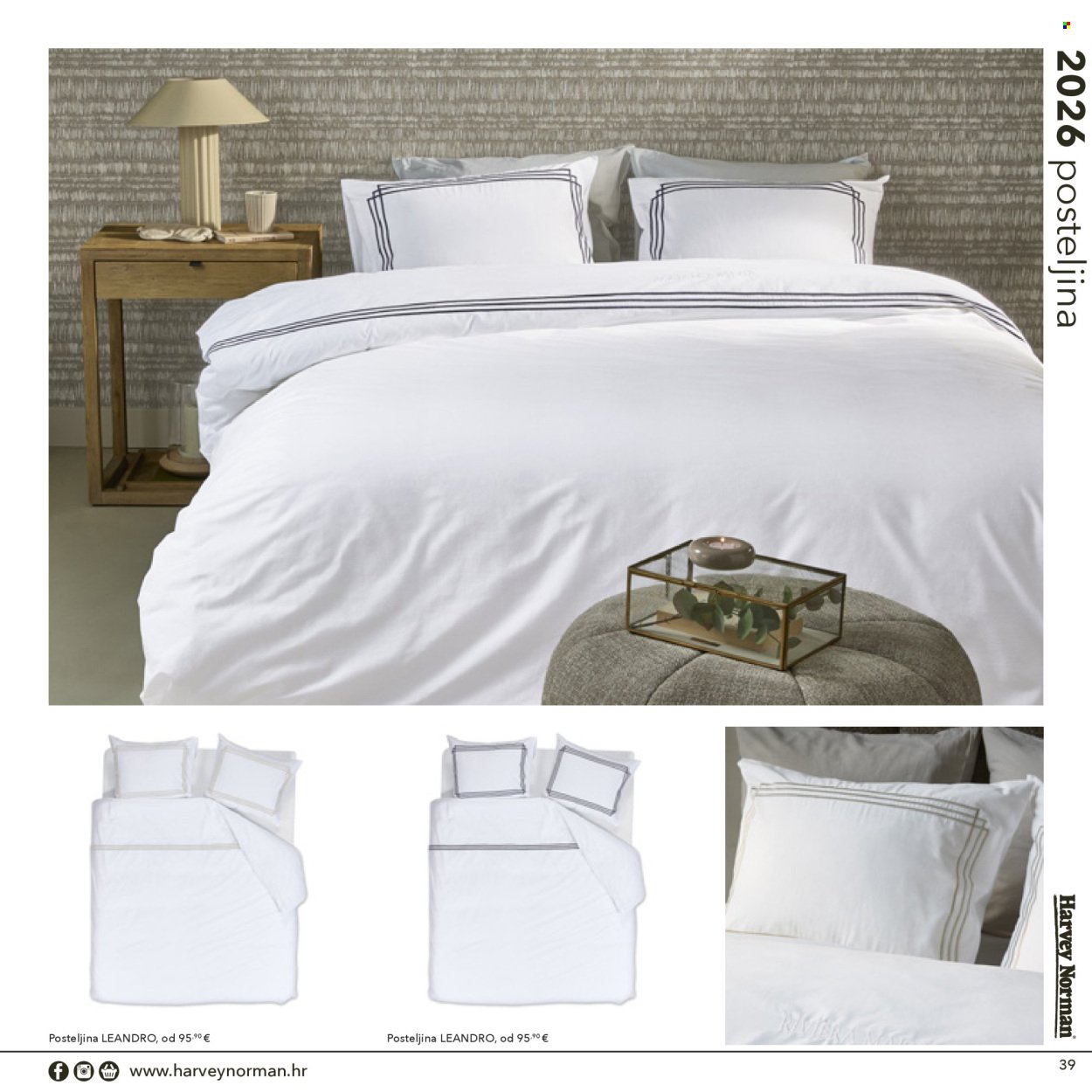 HARVEY NORMAN katalog - Nova kolekcija posteljina 2026. Svježe. Šareno. Udobno