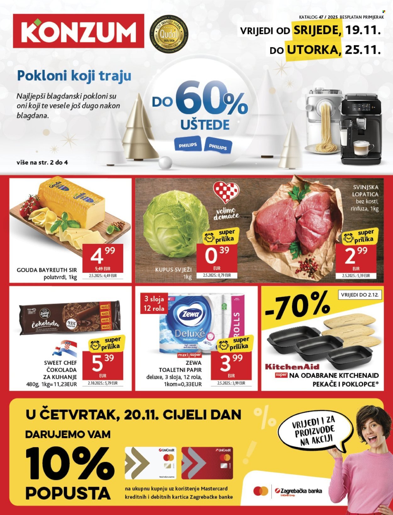 KONZUM katalog - Od srijede 19.11.2025.