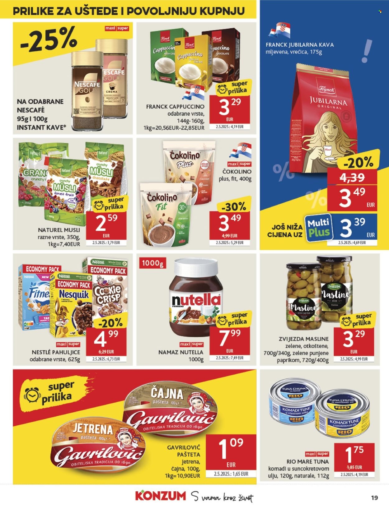 KONZUM katalog - Od srijede 19.11.2025.