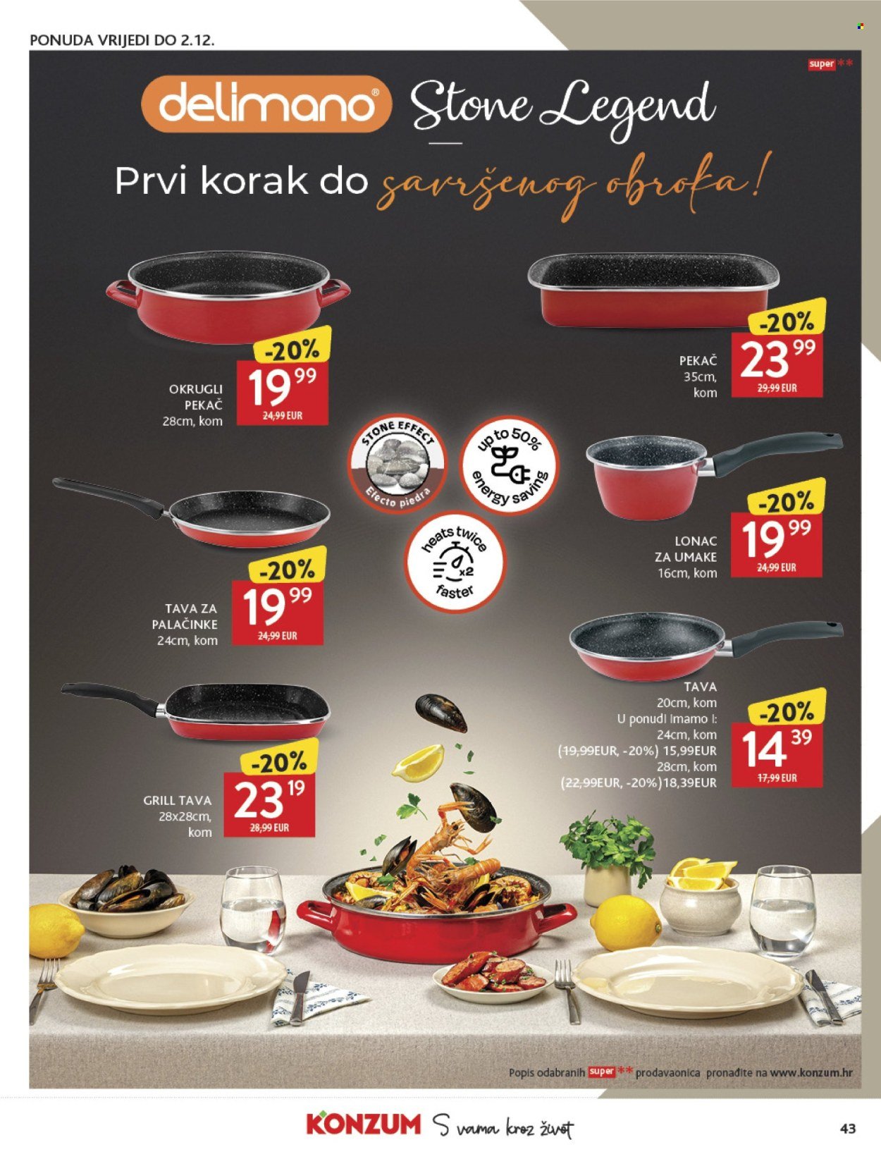 KONZUM katalog - Od srijede 19.11.2025.