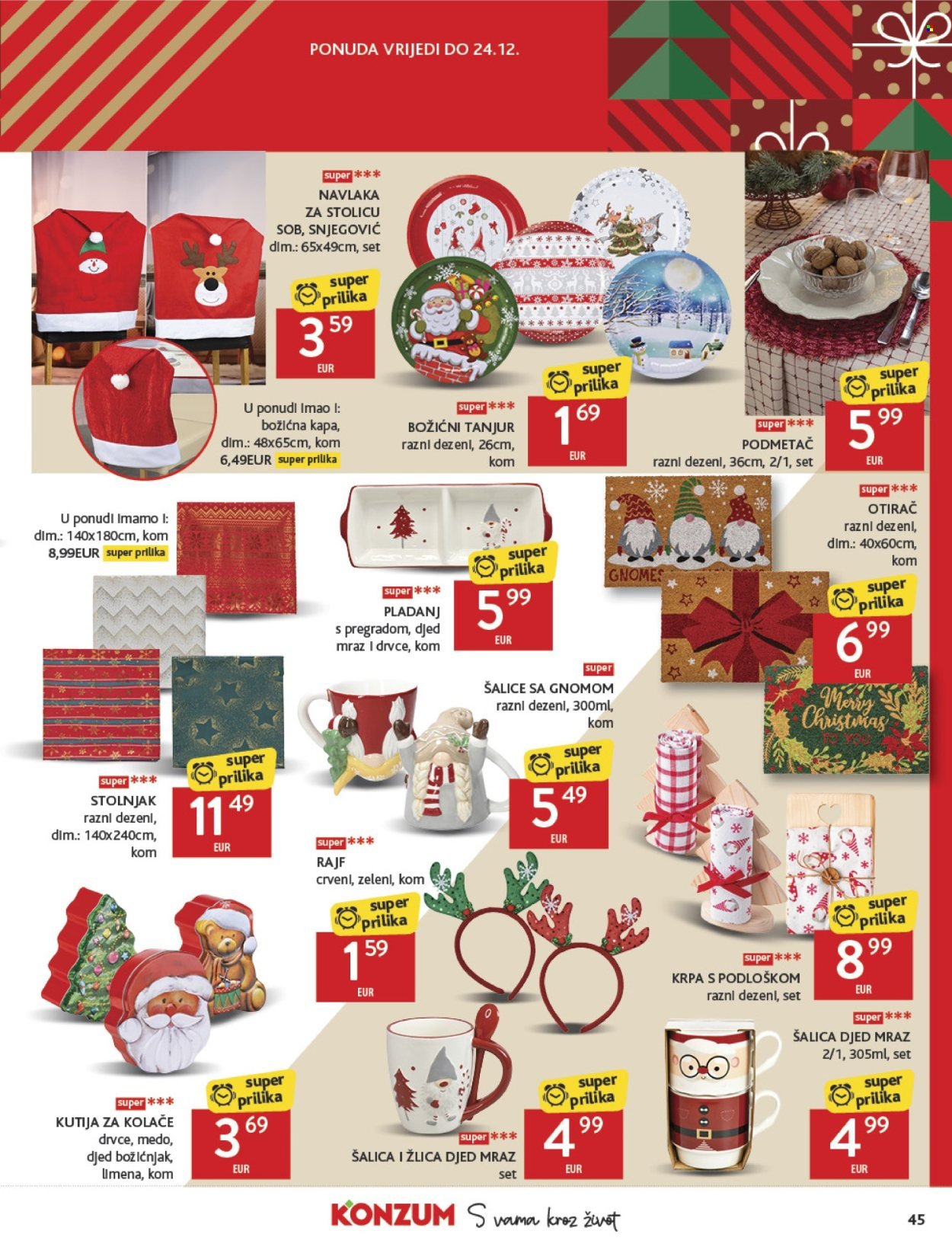 KONZUM katalog - Od srijede 19.11.2025.