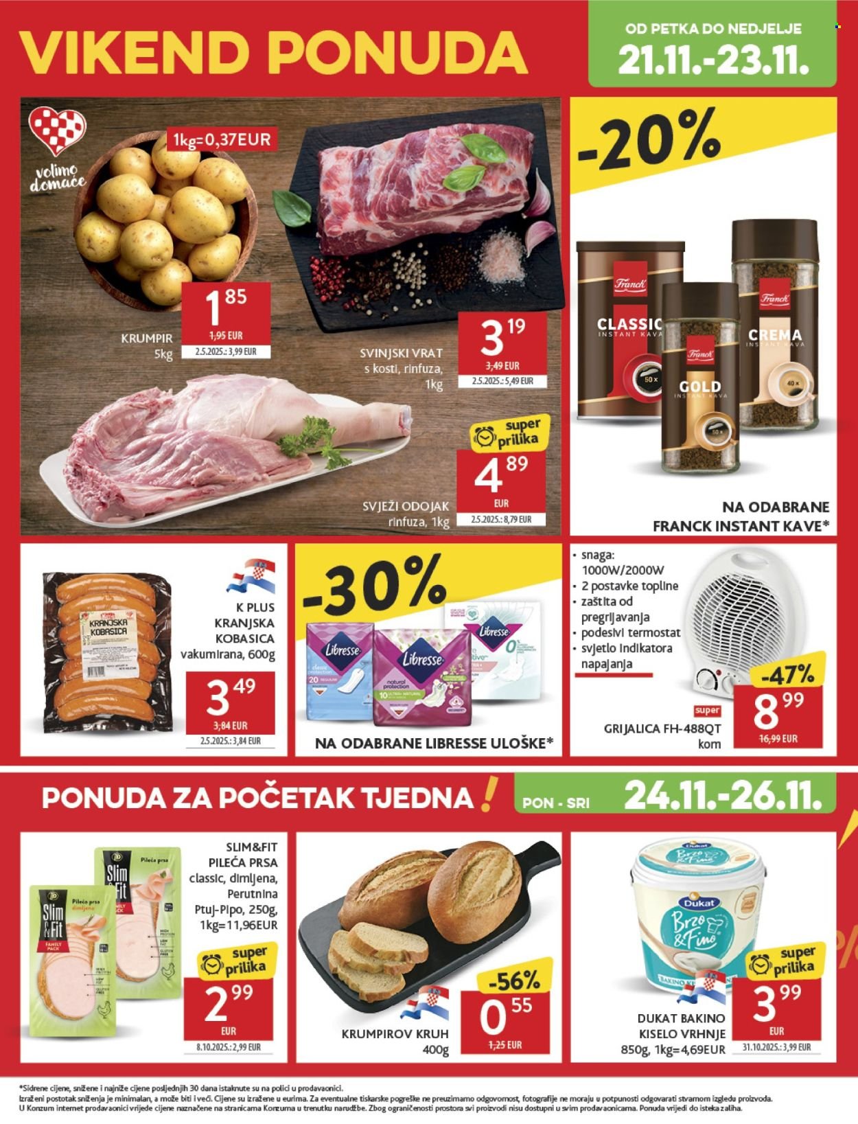 KONZUM katalog - Od srijede 19.11.2025.